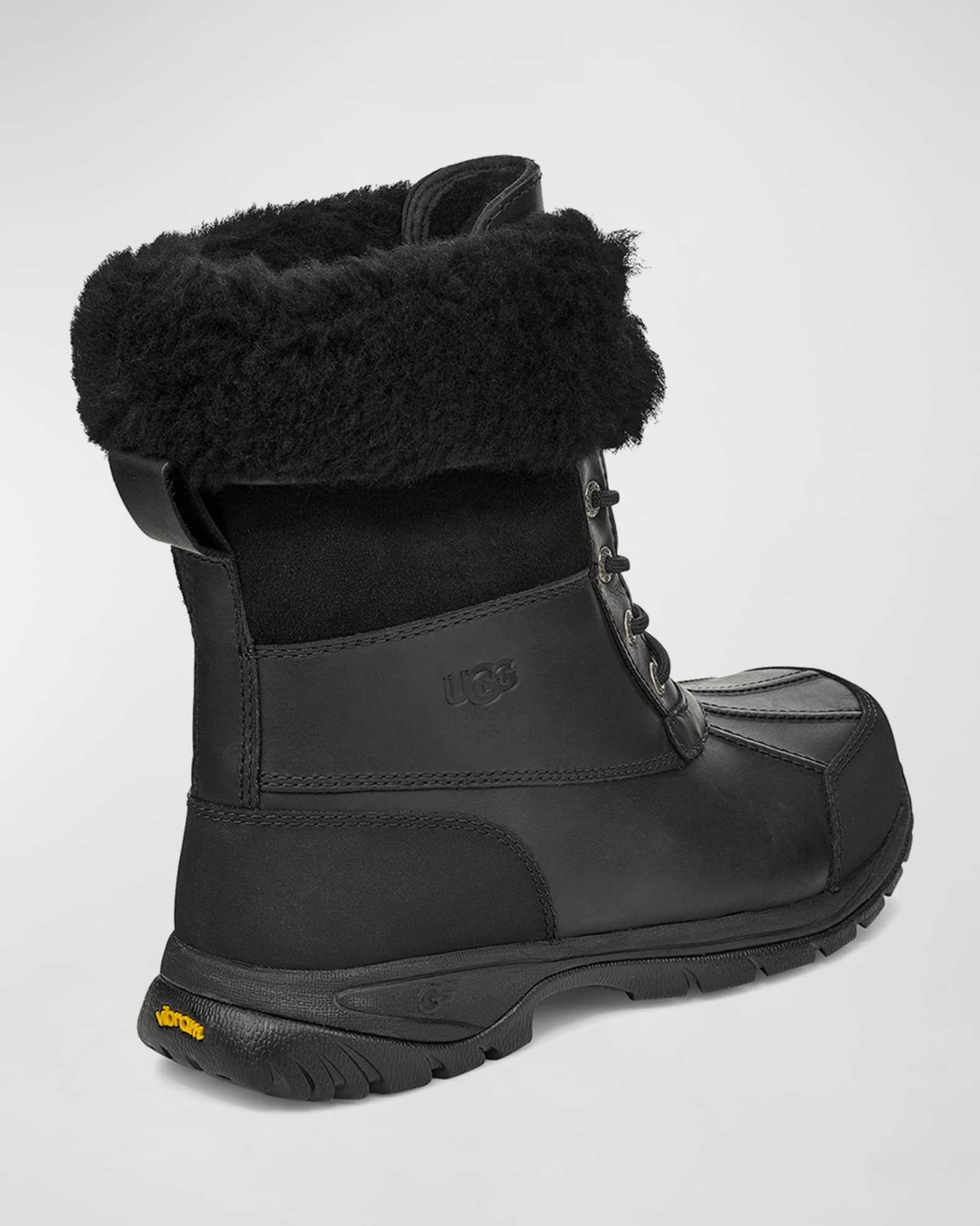 Men s Butte Waterproof Leather Cuffed Boots