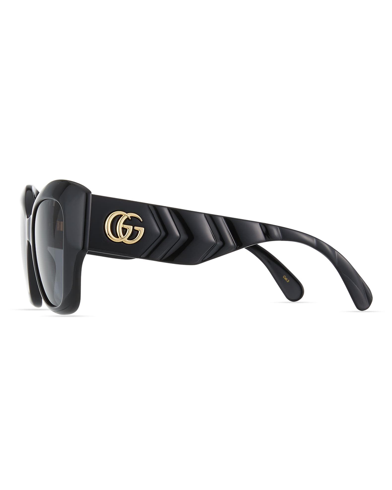 Gucci GG1257S Butterfly Sunglasses | Fashion Eyewear US