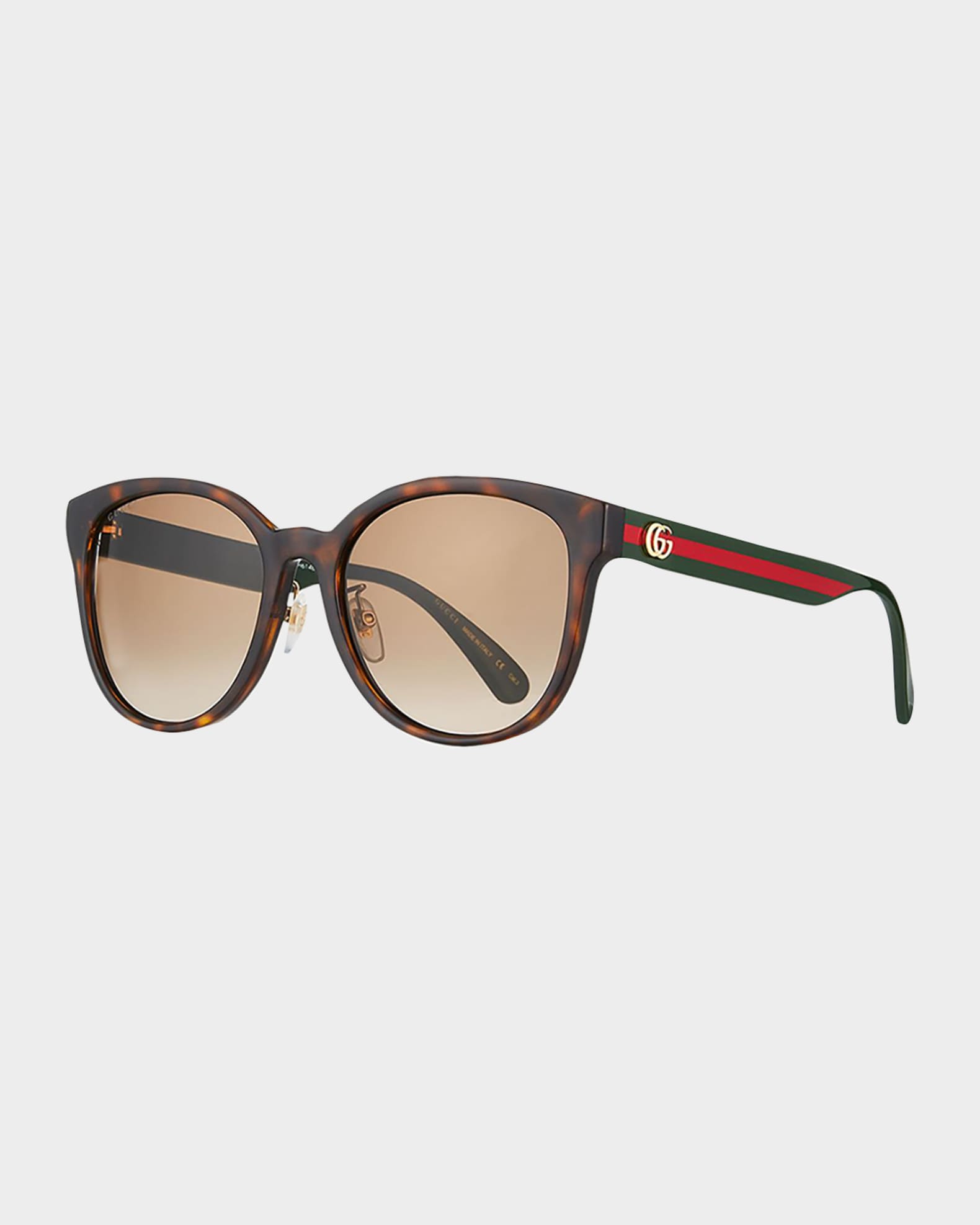 Round Acetate Sunglasses 1