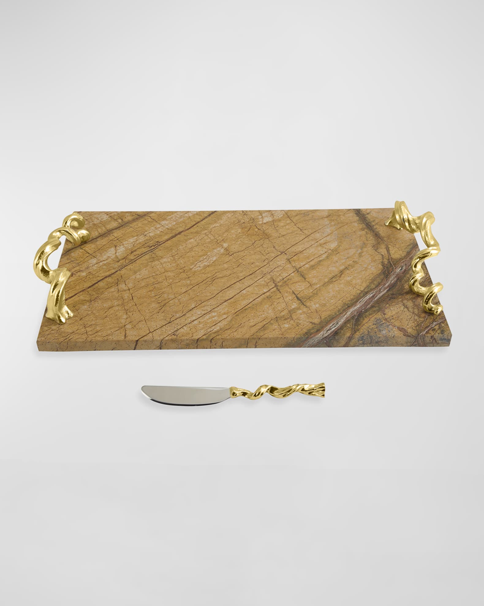 Vine Cheese Board with Knife 1