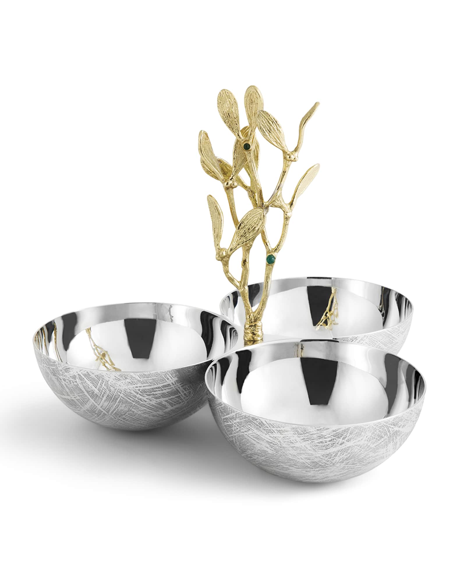 Mistletoe Triple Dish 1