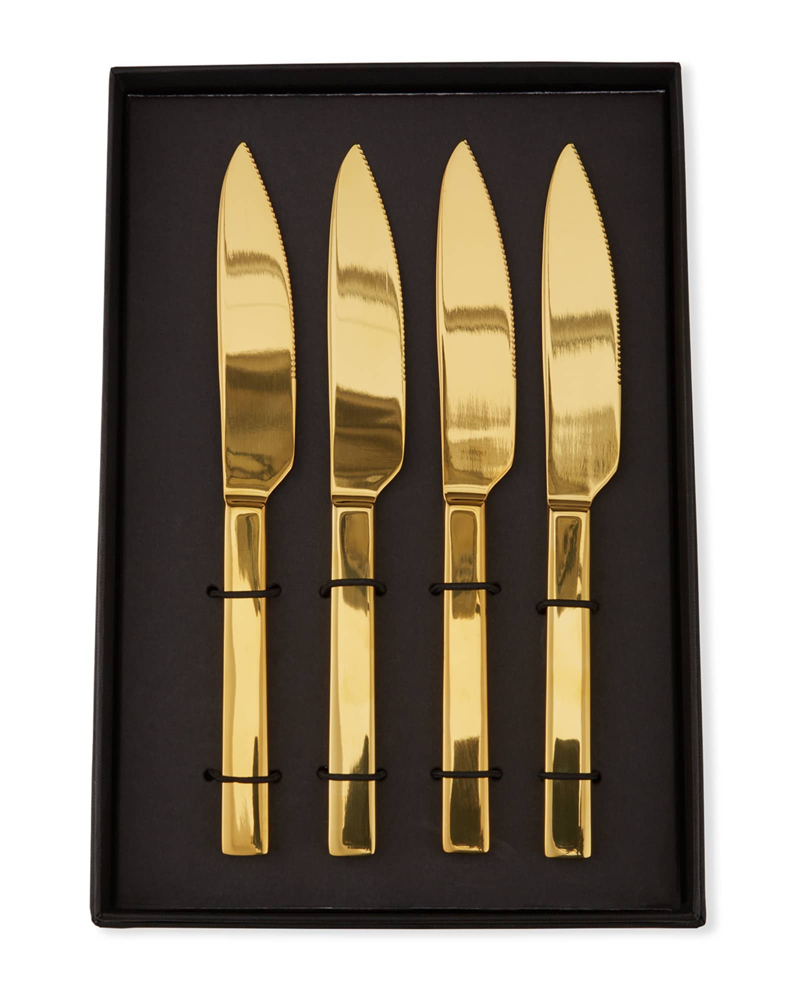 Mepra Stile Gold Steak Knives, Set of 4 Neiman Marcus