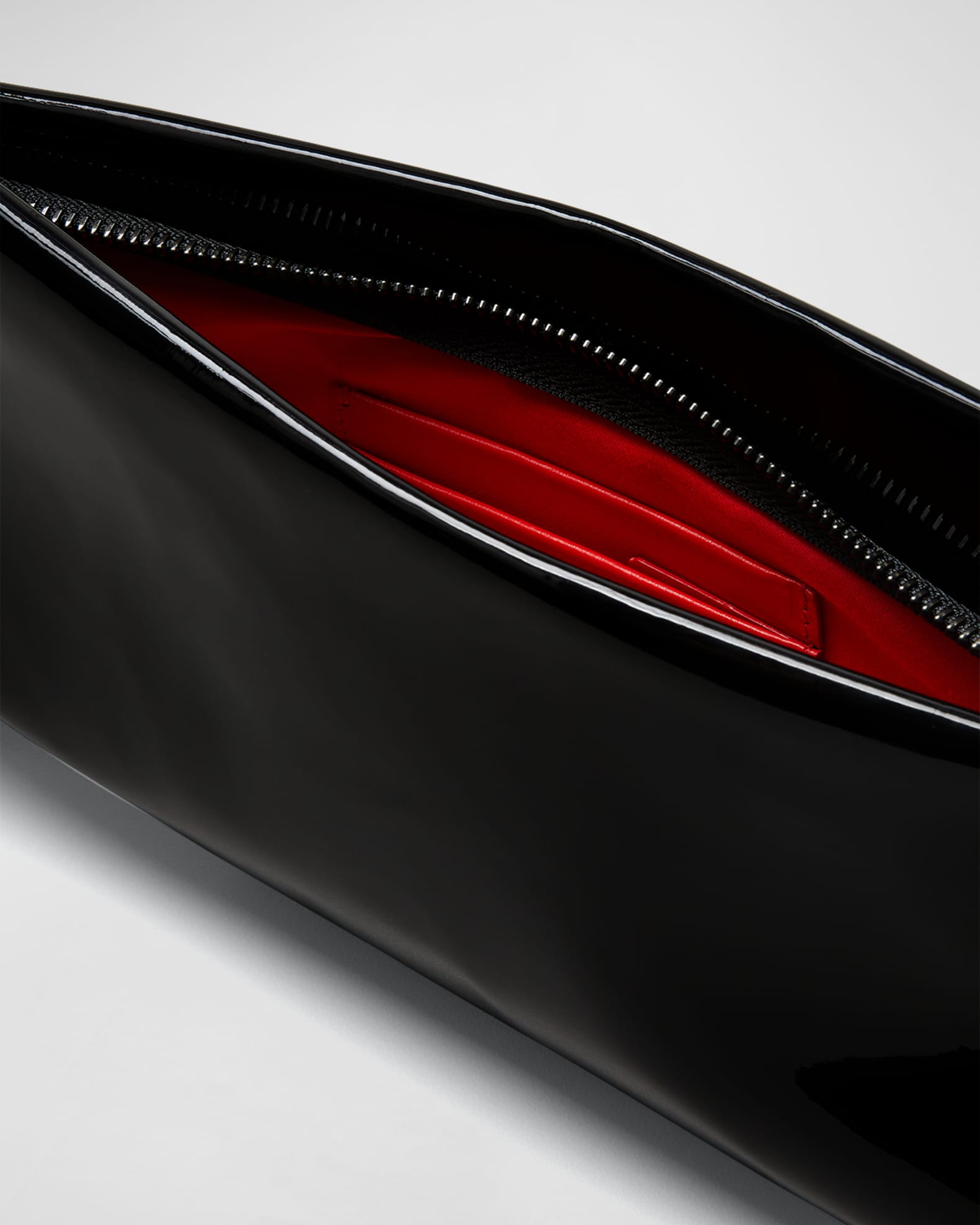 Saint Laurent Burgundy Patent Leather Clutch – Siopaella Designer