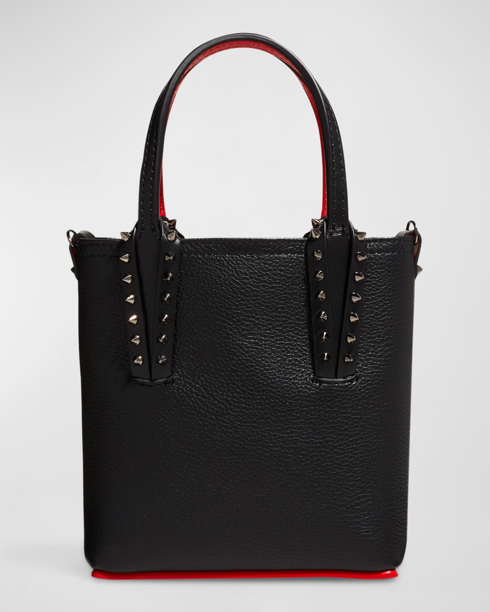 Cabata N/S Mini Tote in Grained Leather 0
