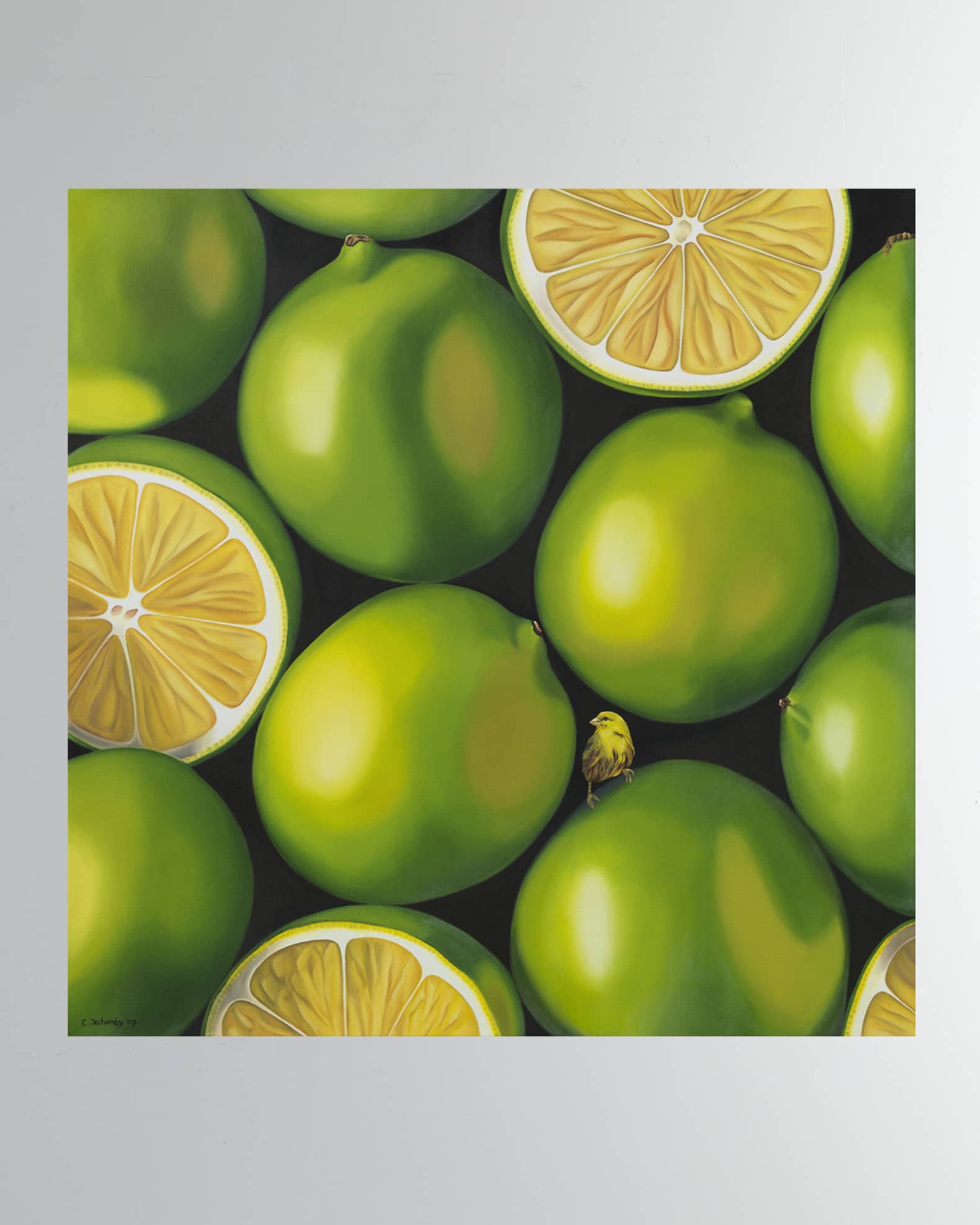 "Citrons Vers" Fine Art Print 0
