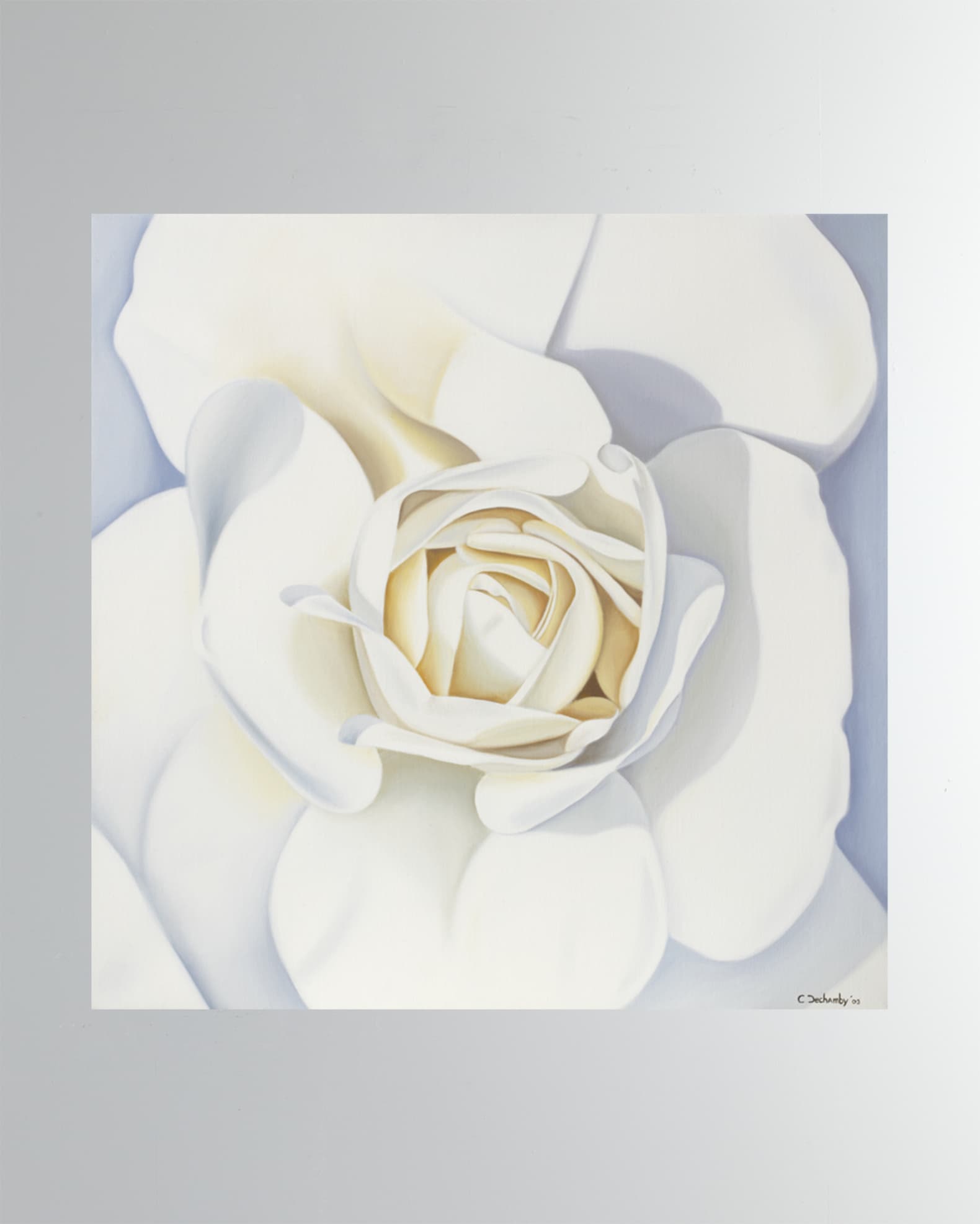 "Rose Blanche" Fine Art Print 0