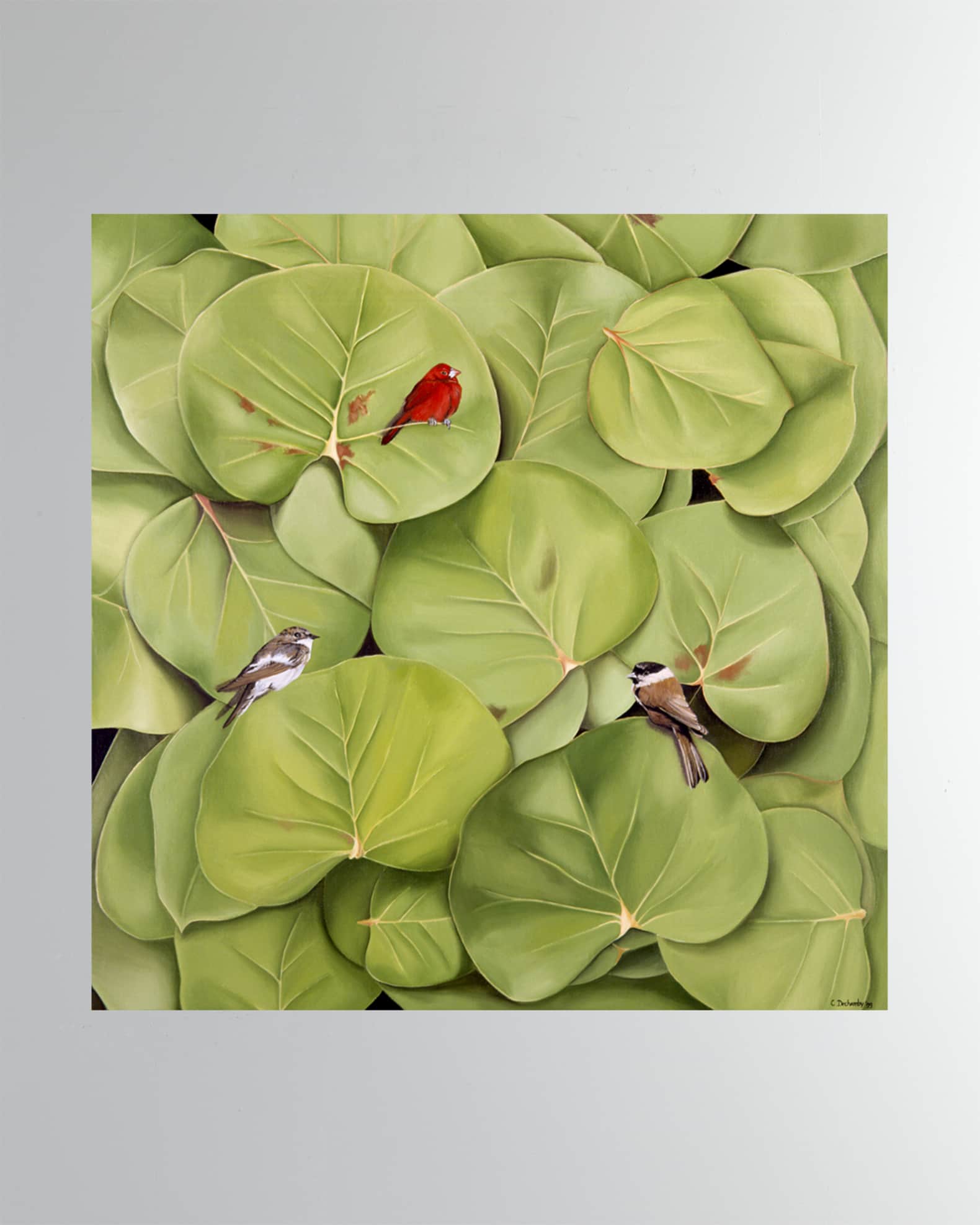 "Les Jardins du Triomphe" Fine Art Print 0