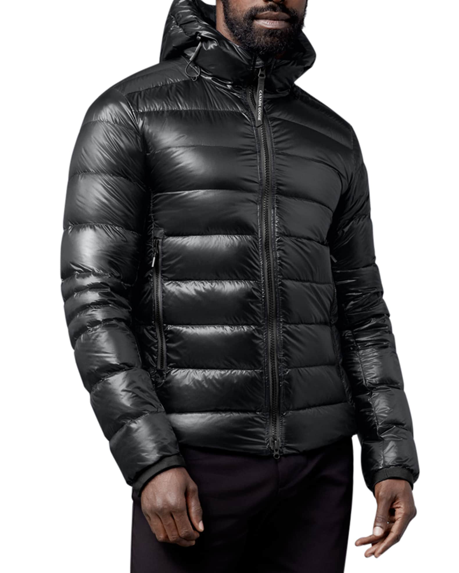 Canada Goose Men's Crofton Quilted Hooded Jacket | Neiman Marcus