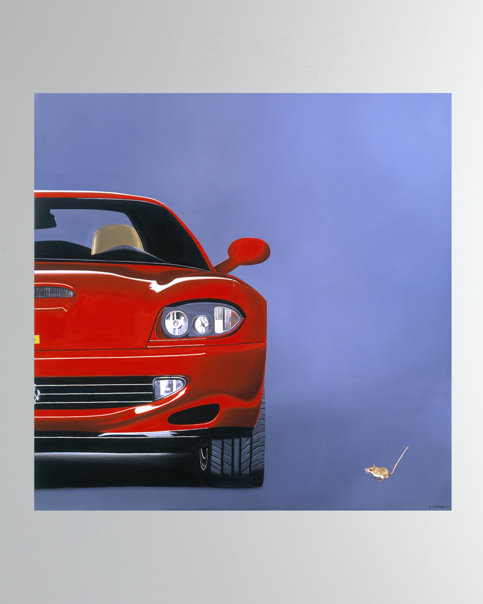 "Zone Rouge II" Fine Art Print 0