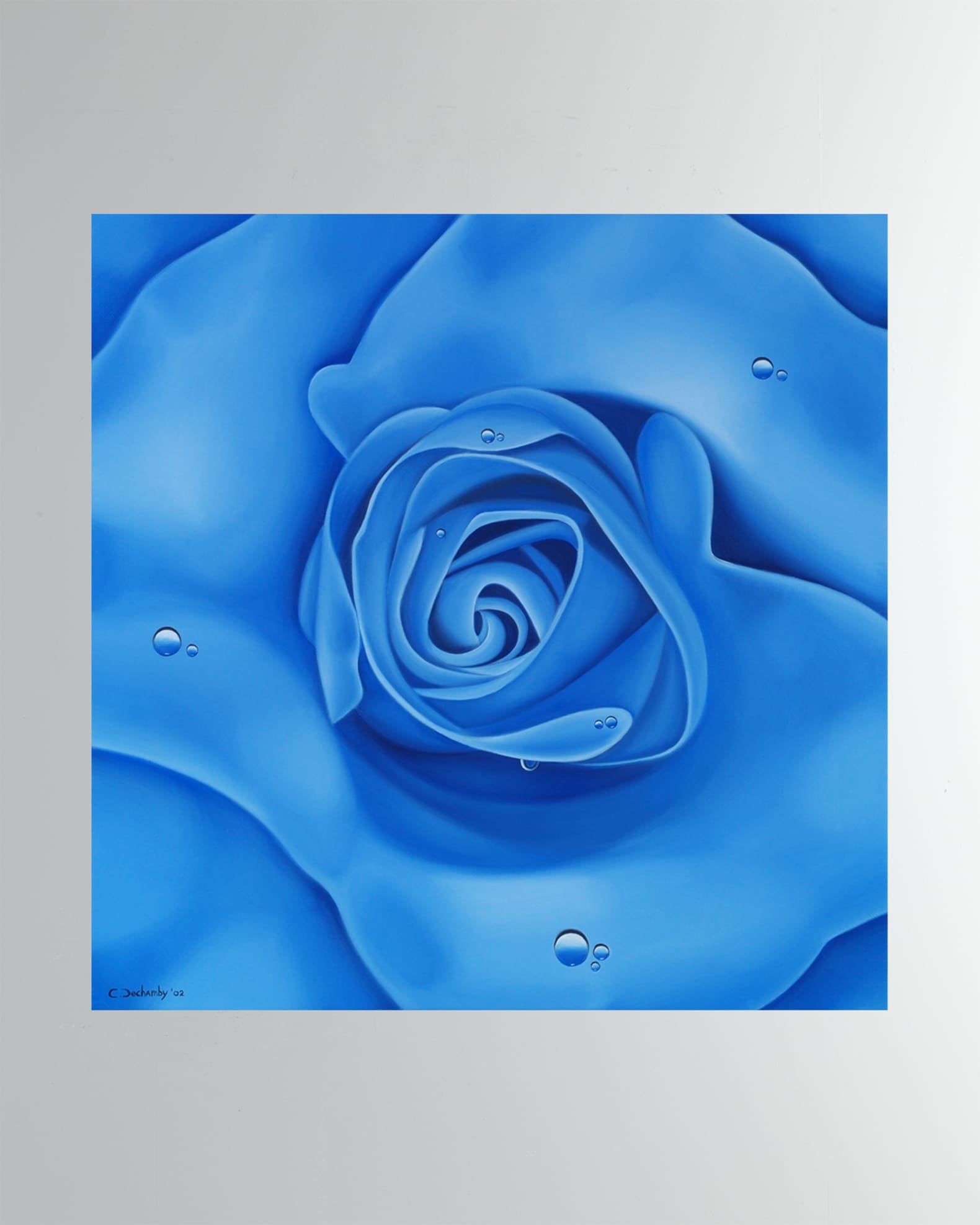 "Rose Bleu" Fine Art Print 0