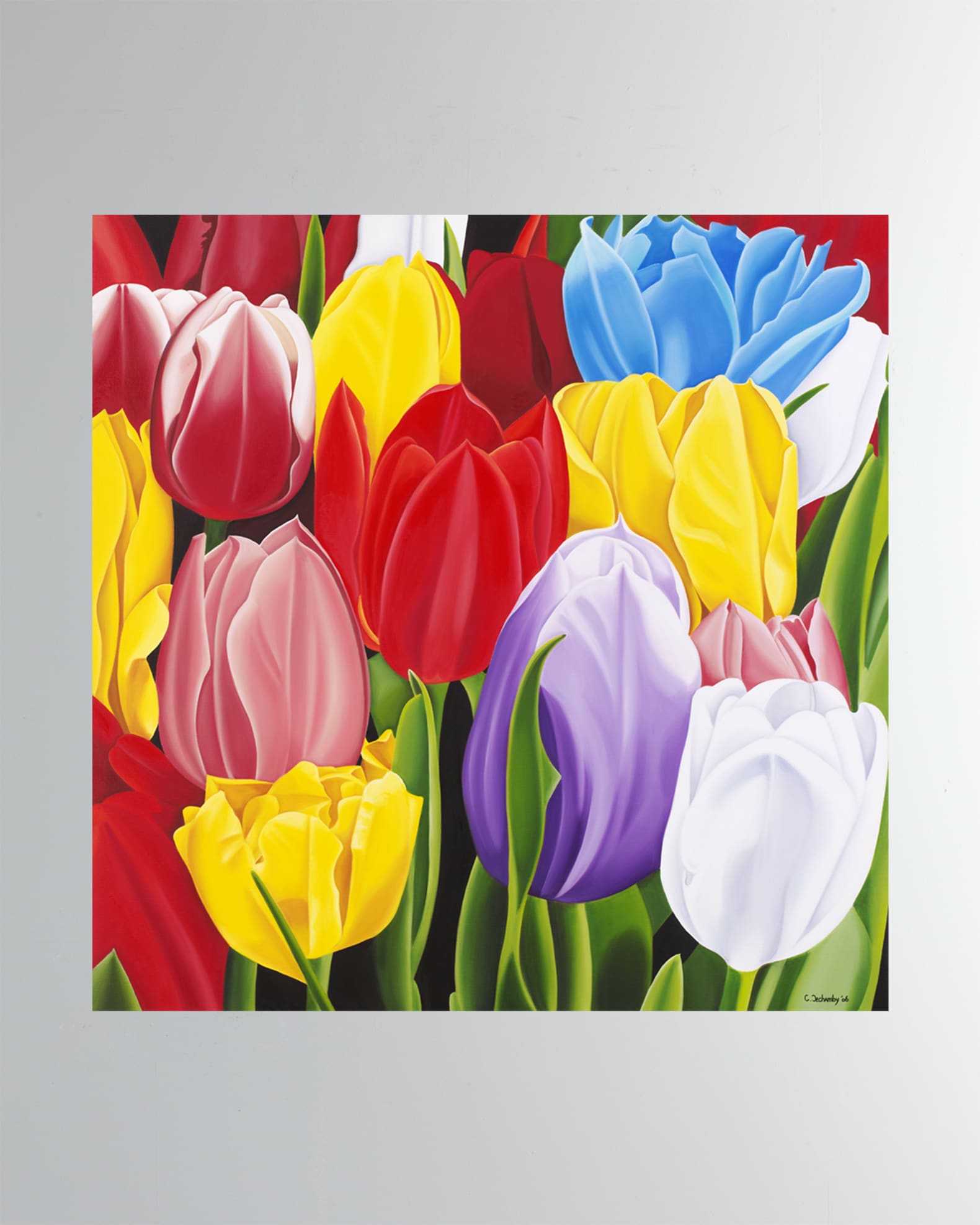 "Tulipes Multicolors" Fine Art Print 0