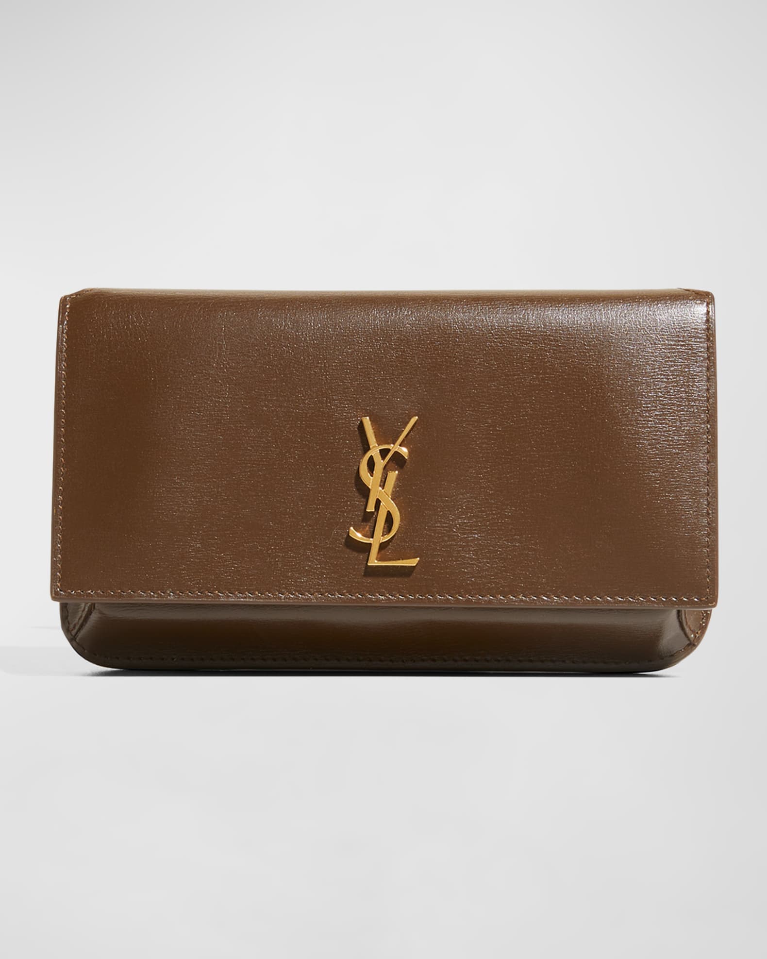 Saint Laurent YSL Monogram Phone Holder Shoulder Bag Neiman Marcus