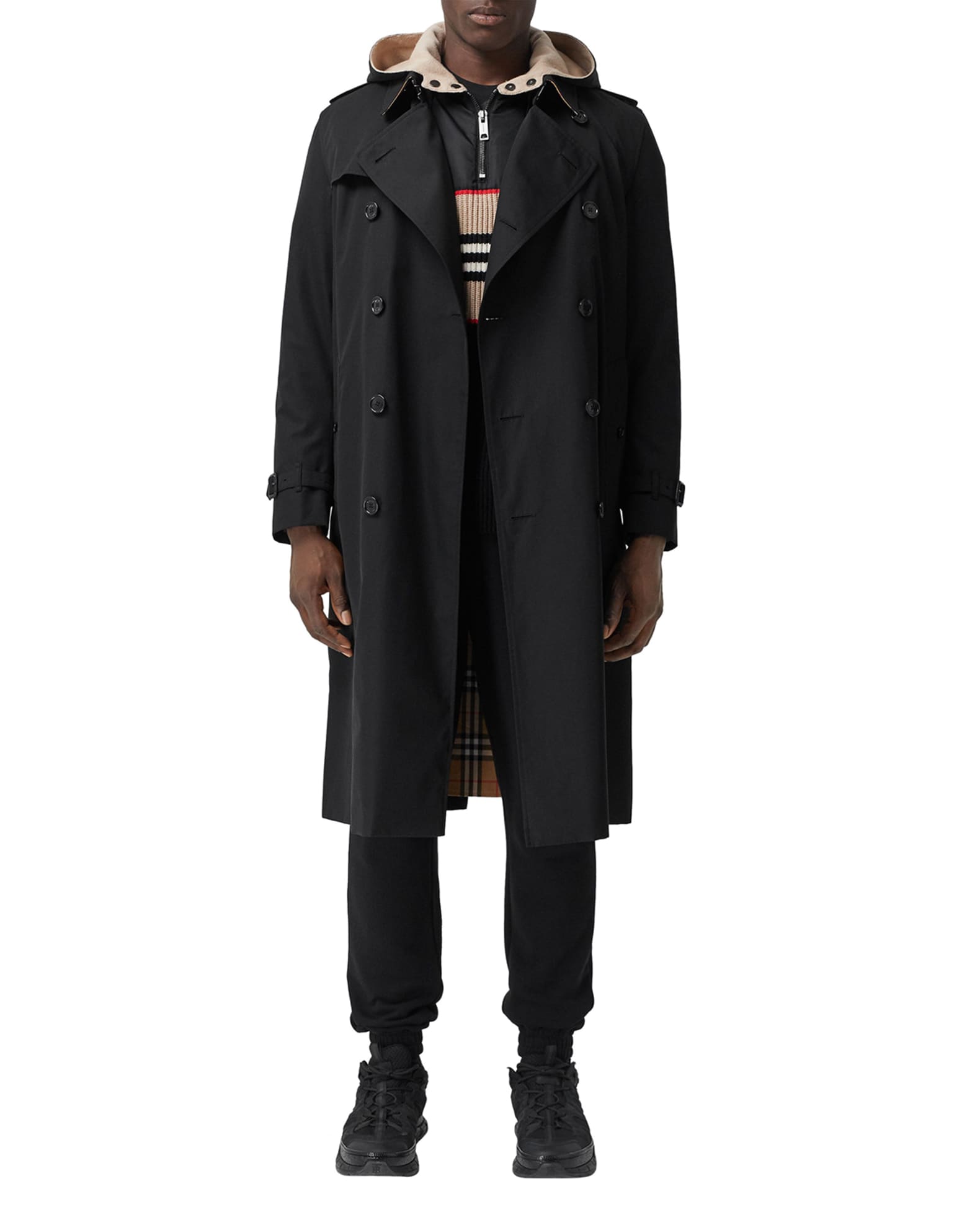 Men's Kensington Belted Trench Coat 1