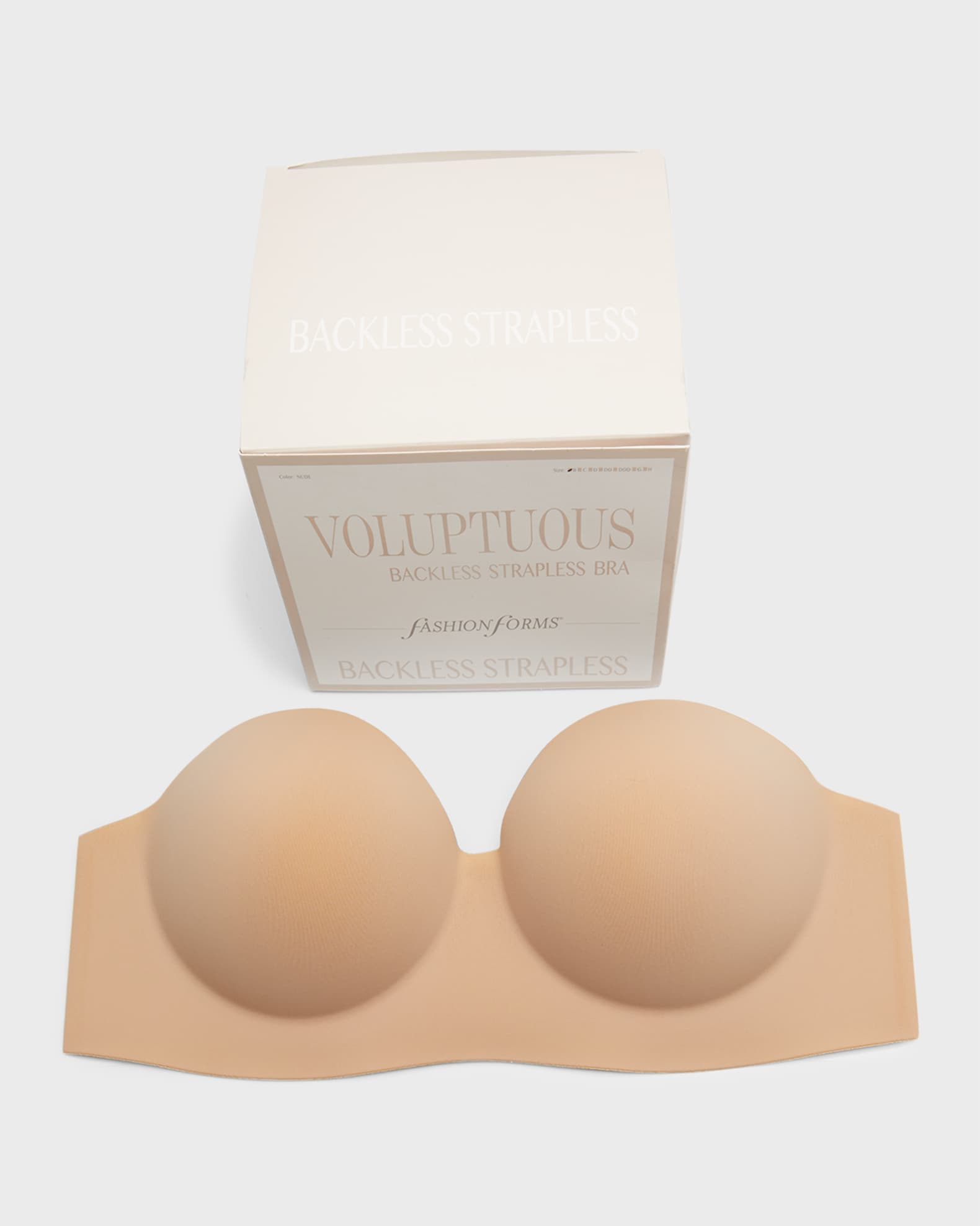 Voluptuous Backless Strapless Bra