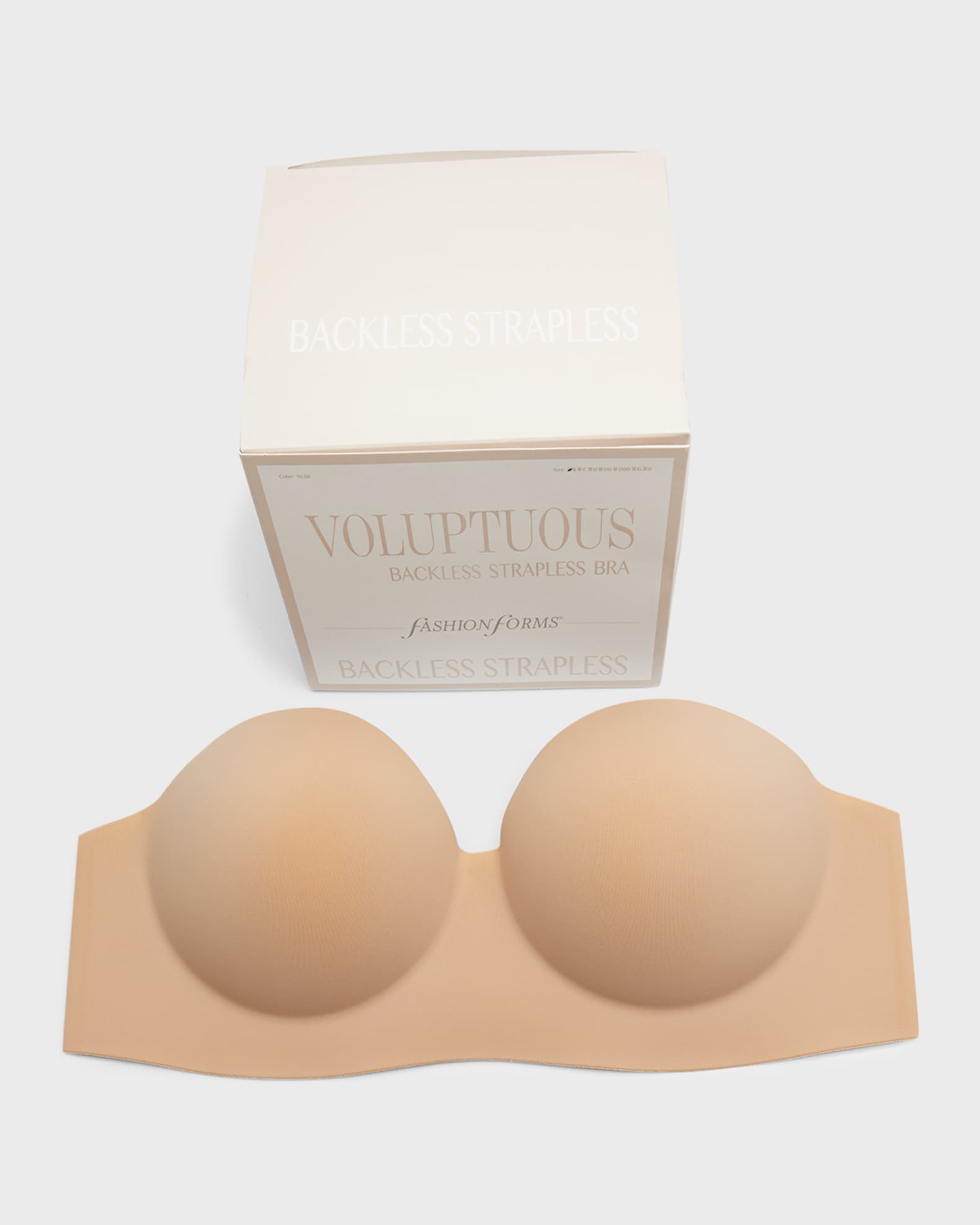 Fashion Forms Volumptuous Backless Strapless Bra  Strapless backless bra, Strapless  shapewear, Strapless bra