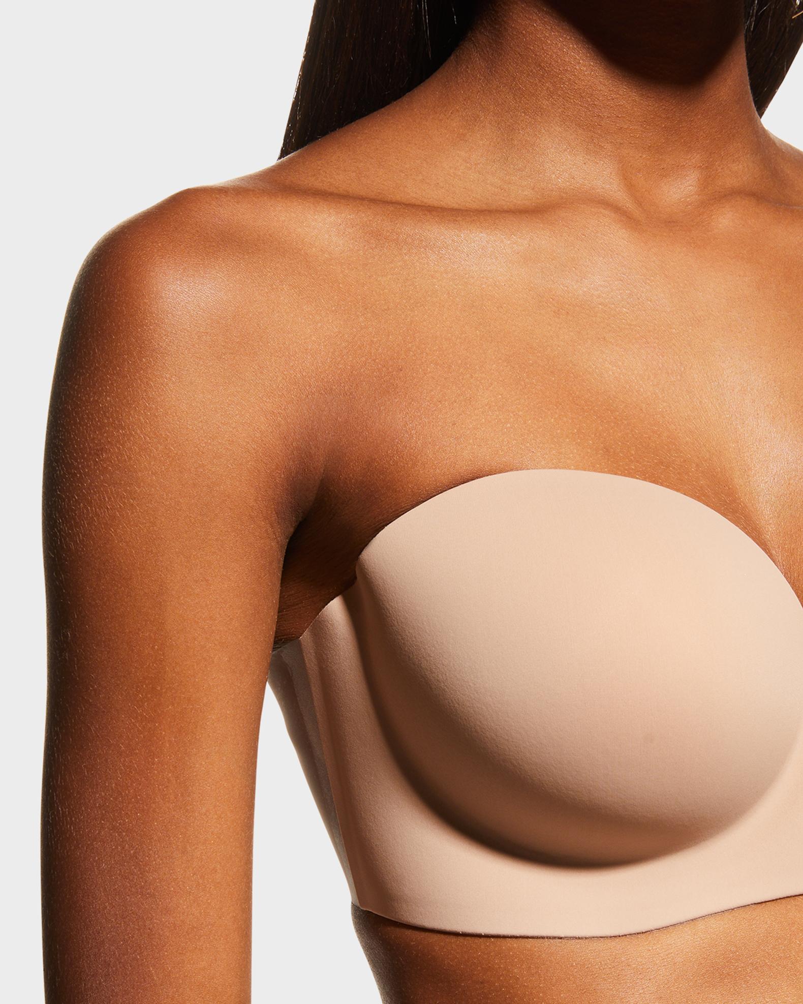 bra for strapless dress with low back White / 32 / A Very low back features a low Volumptuous Backless Strapless Bra |