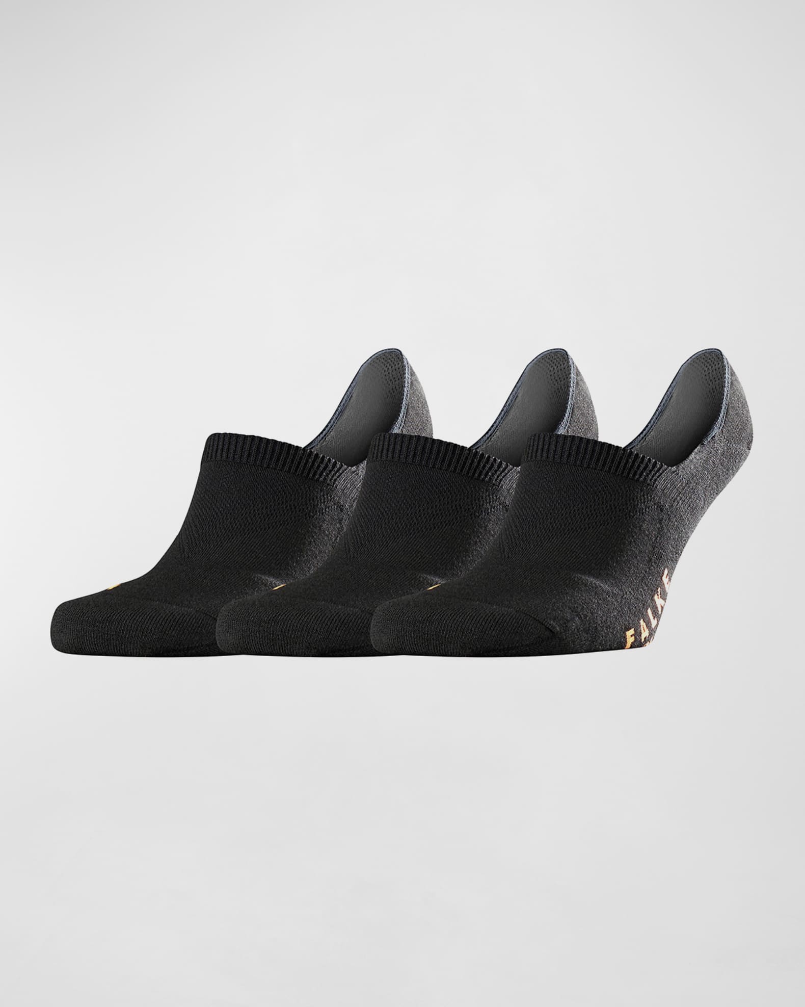 Falke Men's 3Pack Cool Kick Invisible Socks Neiman Marcus