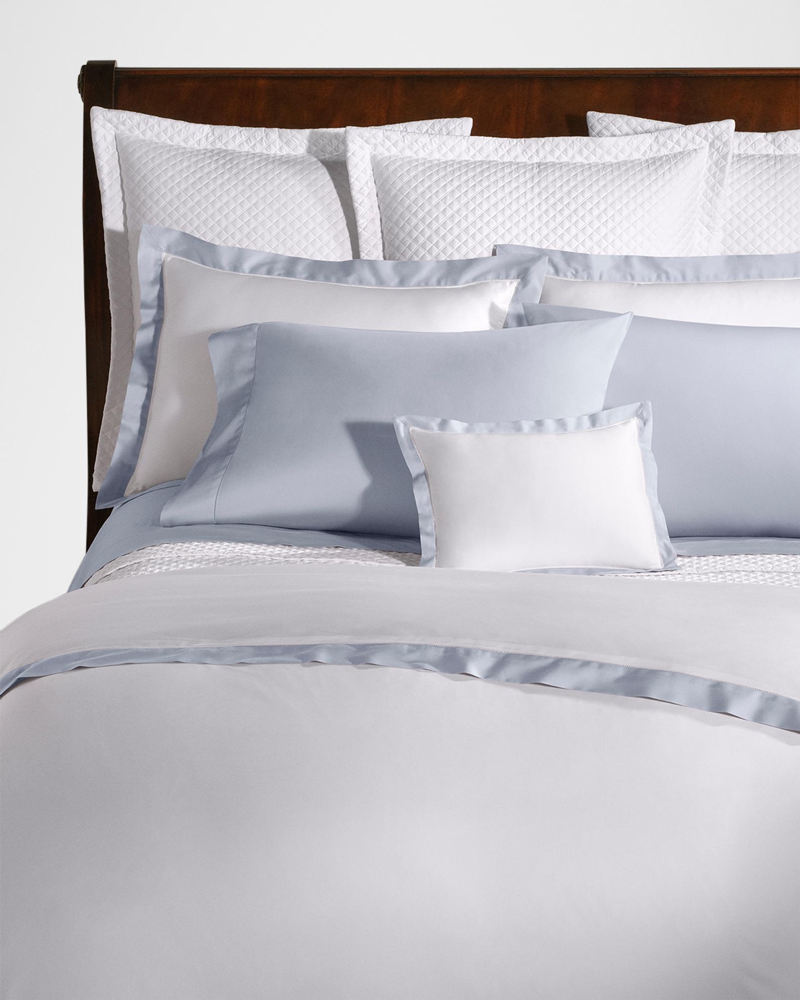 Ralph Lauren Home Organic Sateen Fitted Sheet, QUEEN | Neiman Marcus
