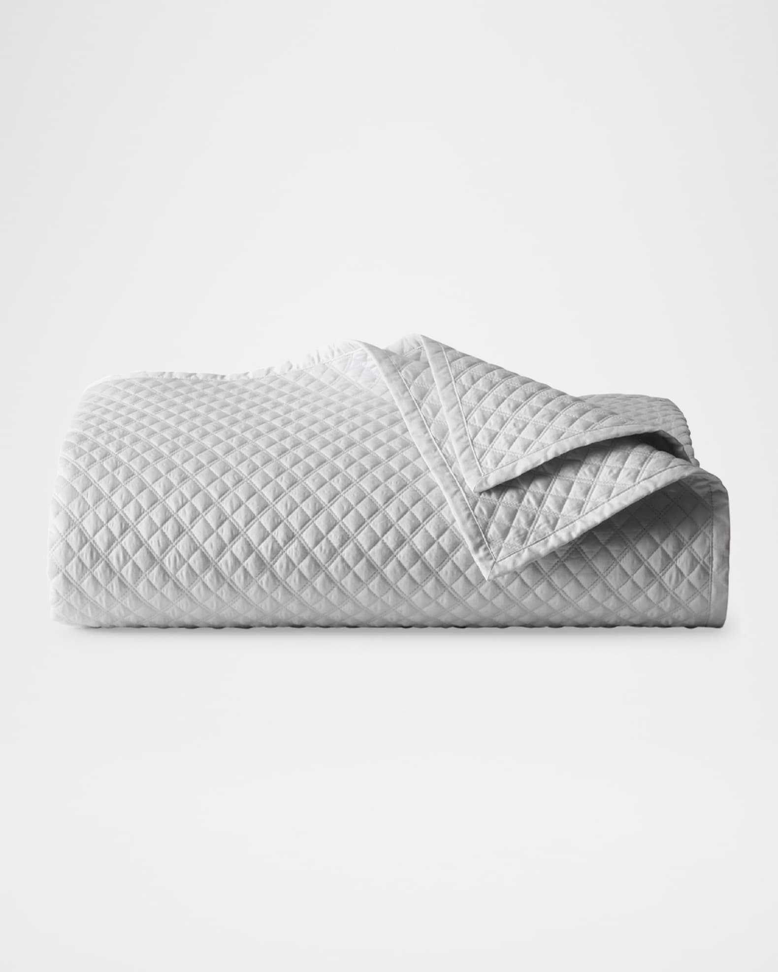 Quilted Sateen Argyle Quilt 1