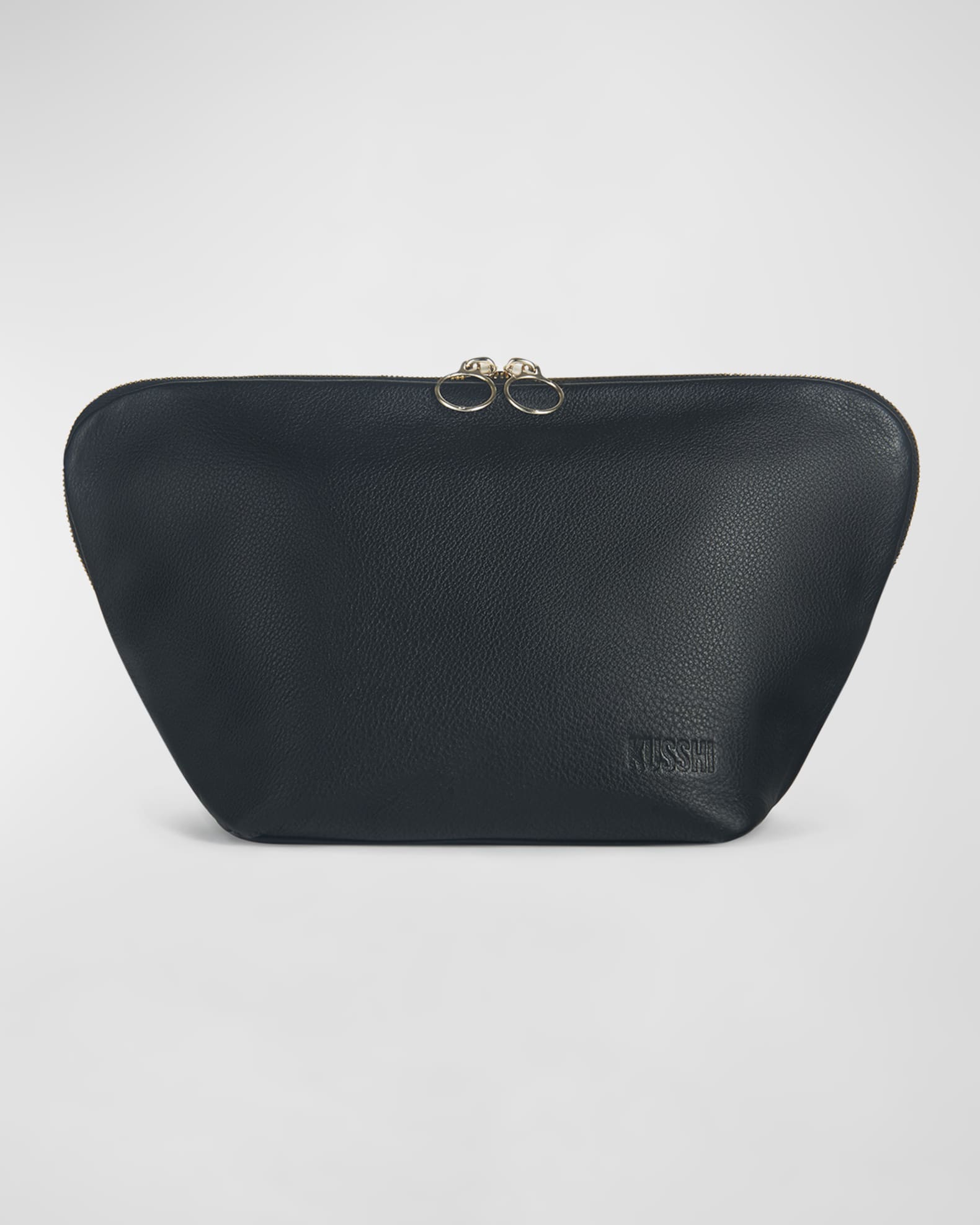 KUSSHI Vacationer Leather Makeup Bag