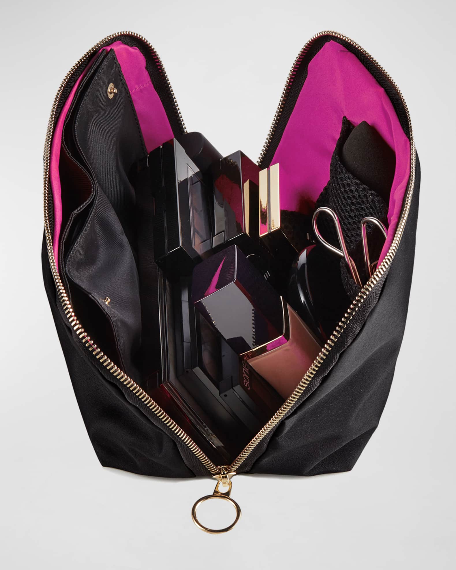 Neiman marcus makeup bag top