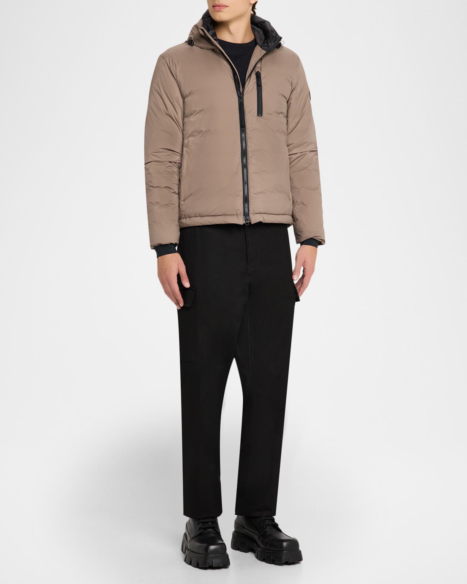 Canada Goose Men's Lodge Black Label Puffer Jacket | Neiman Marcus
