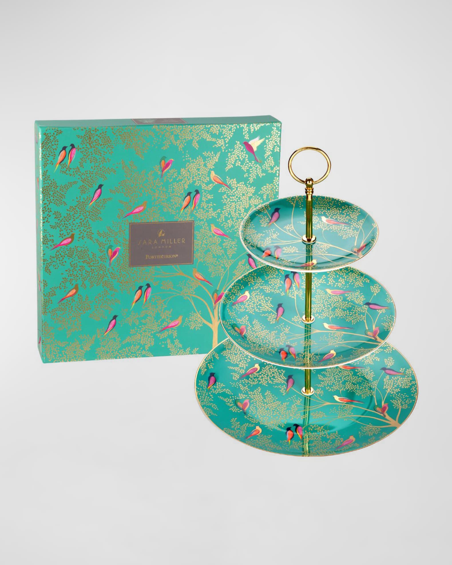 Sara Miller Chelsea Tiered Cake Stand 1