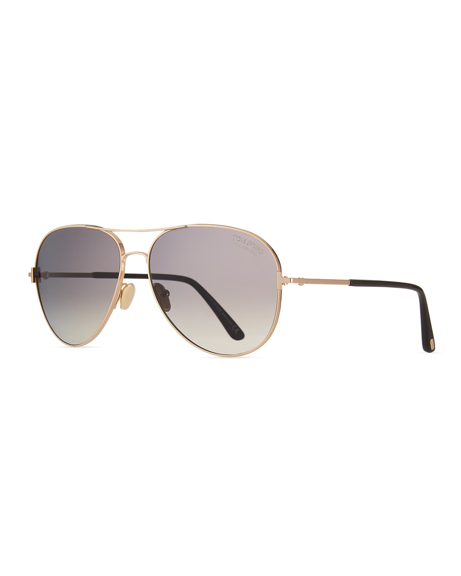 Louis Vuitton Vintage Brown & Gold Monogram Gradient Pilote Aviator  Sunglasses