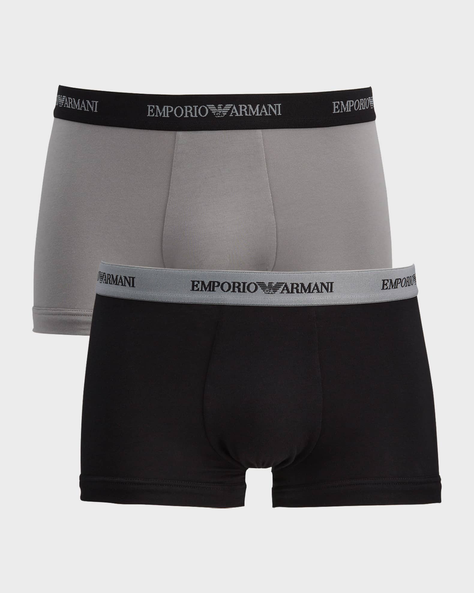 Emporio Armani Men's 2-Pack Stretch Cotton Boxer Briefs