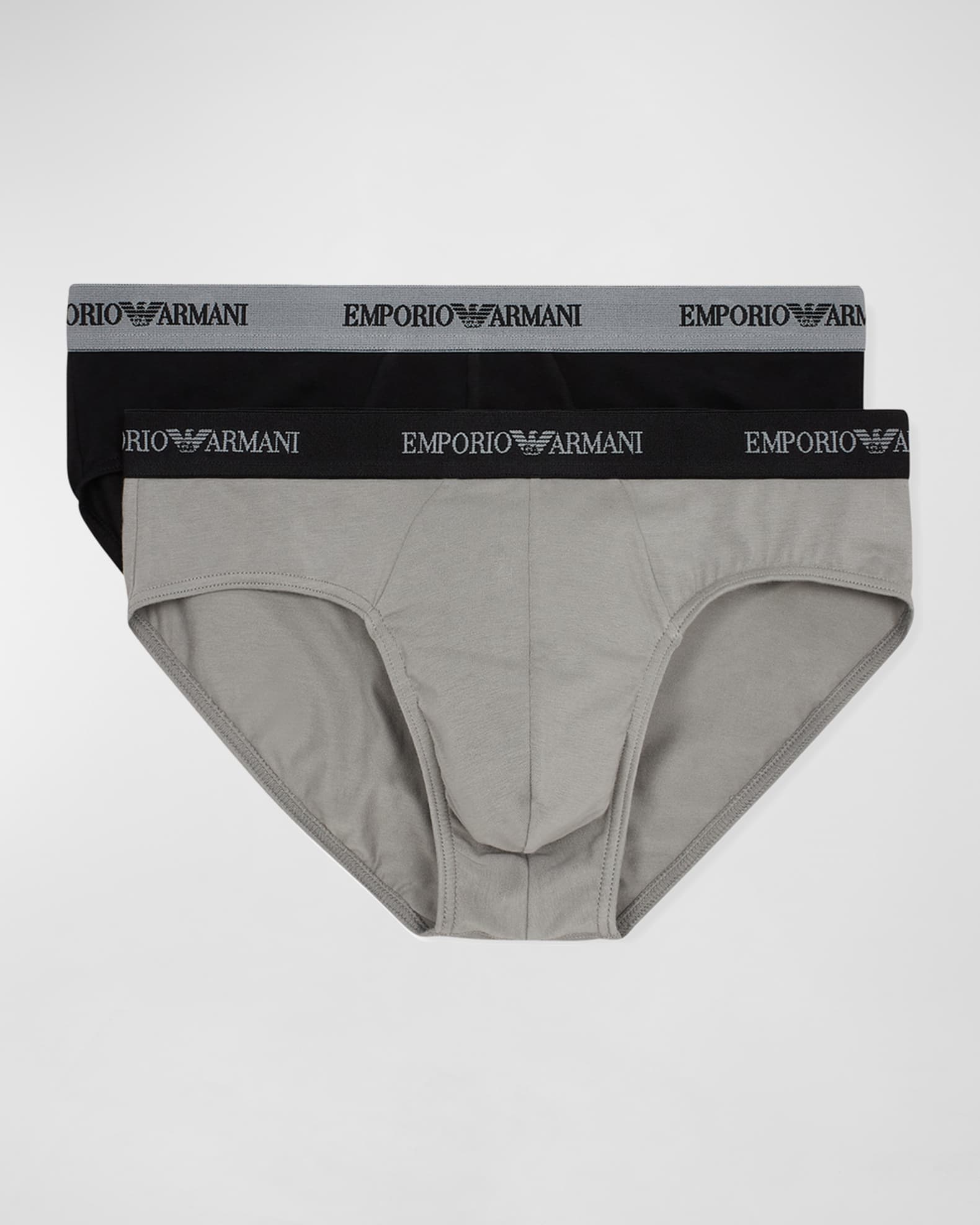 Emporio Armani Stretch-Cotton Briefs, Underwear