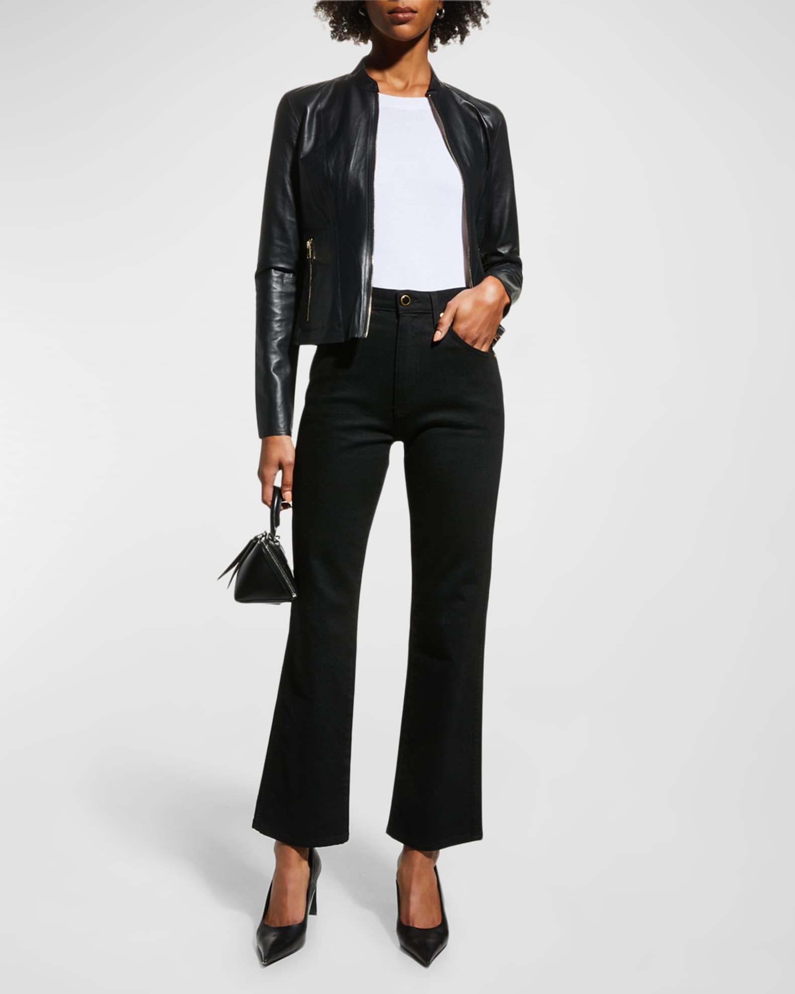 Chapin Reversible Leather Bomber Jacket 1
