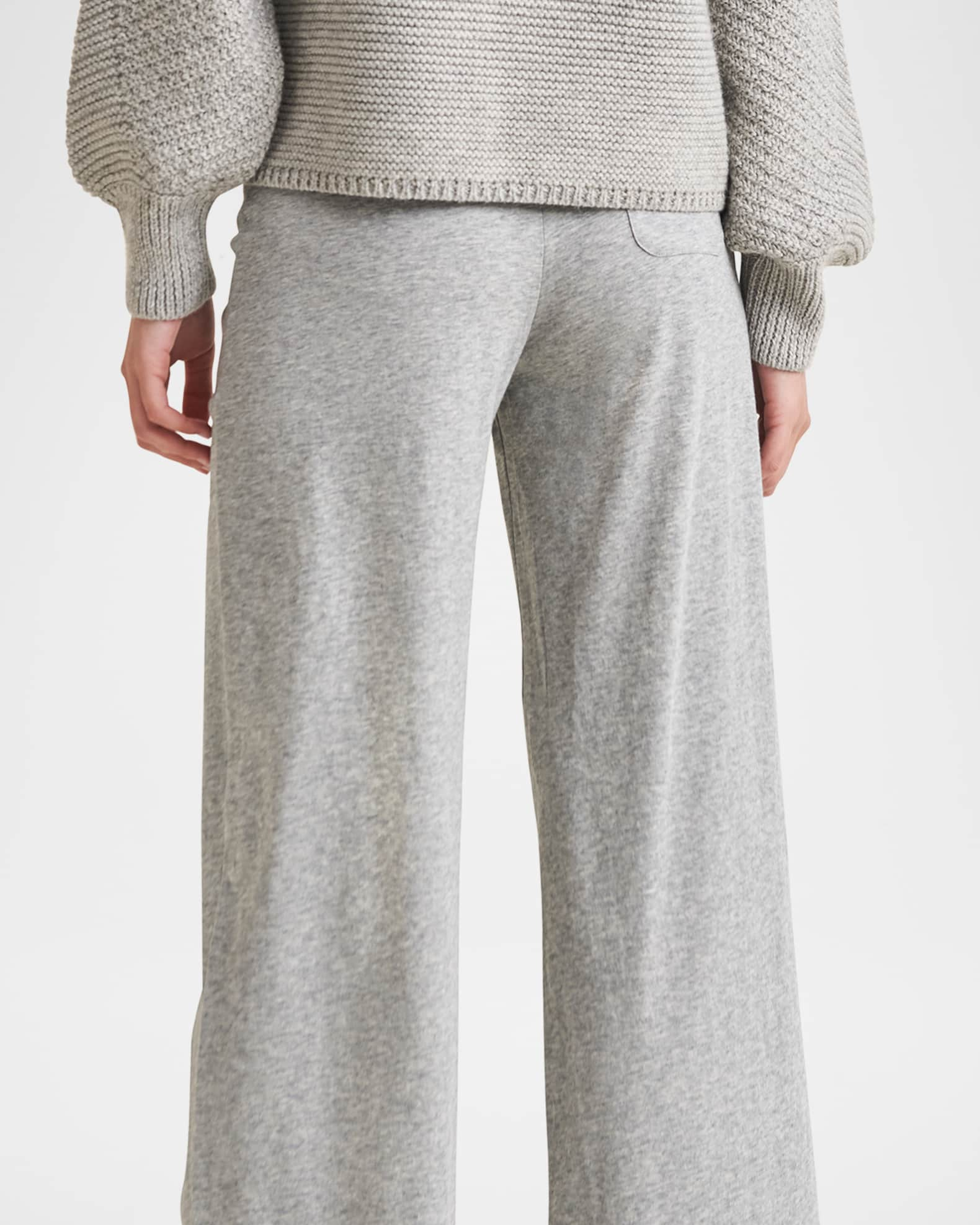 Gray Cotton Lounge Pants