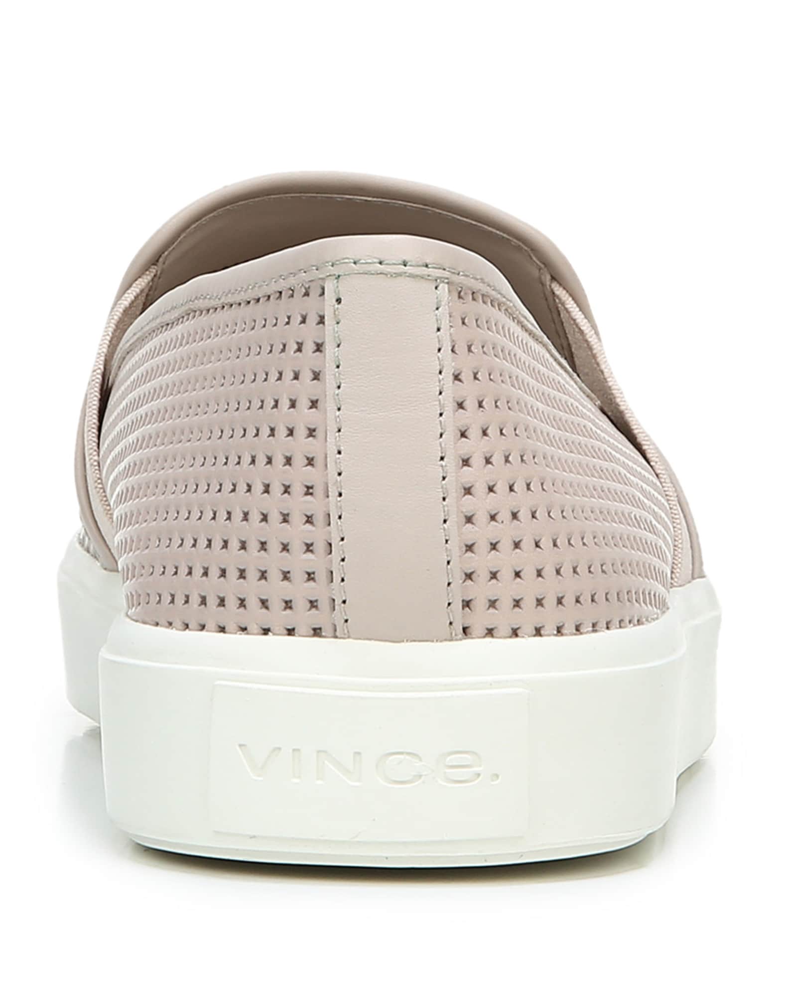 Vince blair perforated leather sneakers store