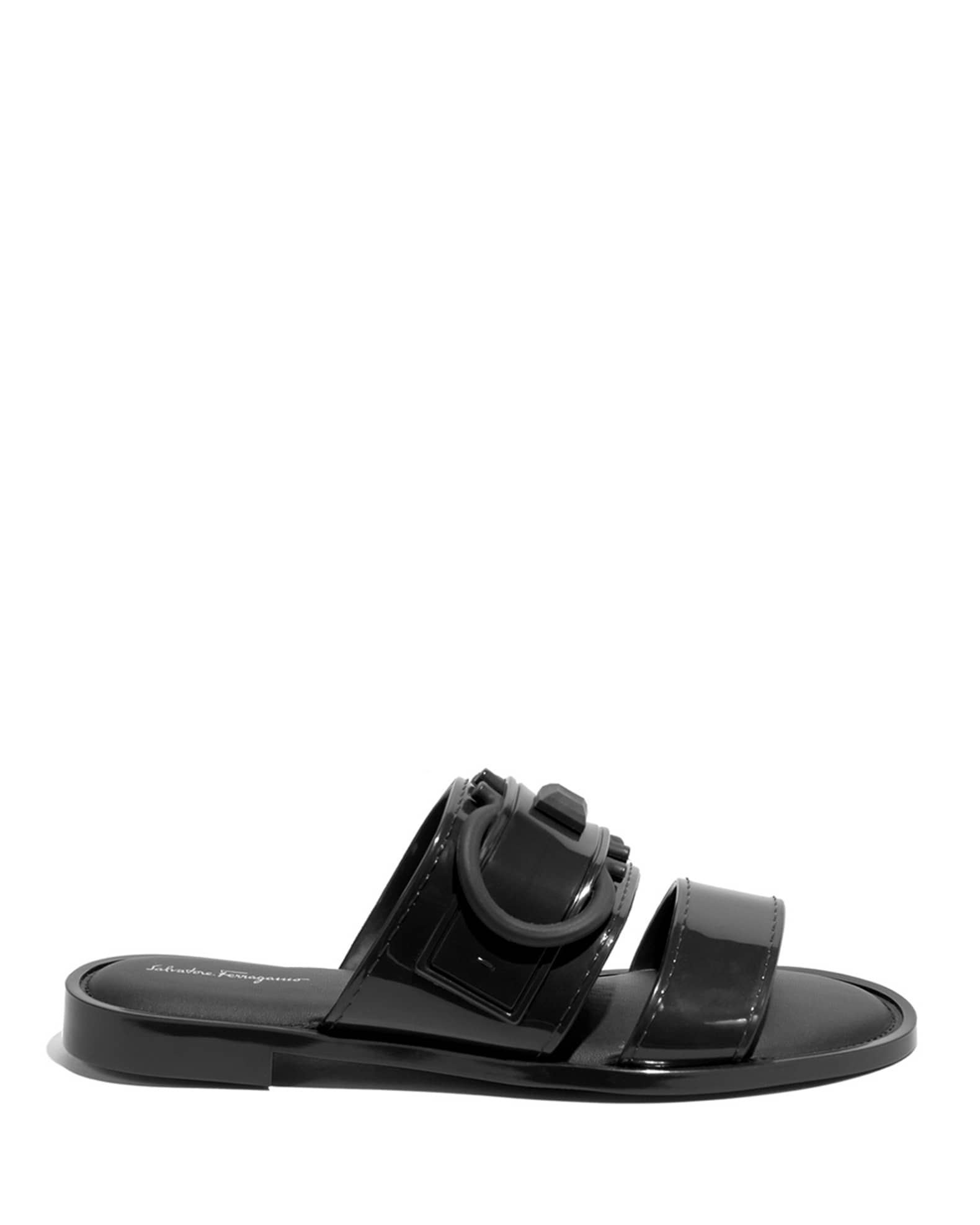 Taryn Jelly Gancini Tonal Slide Sandals 1