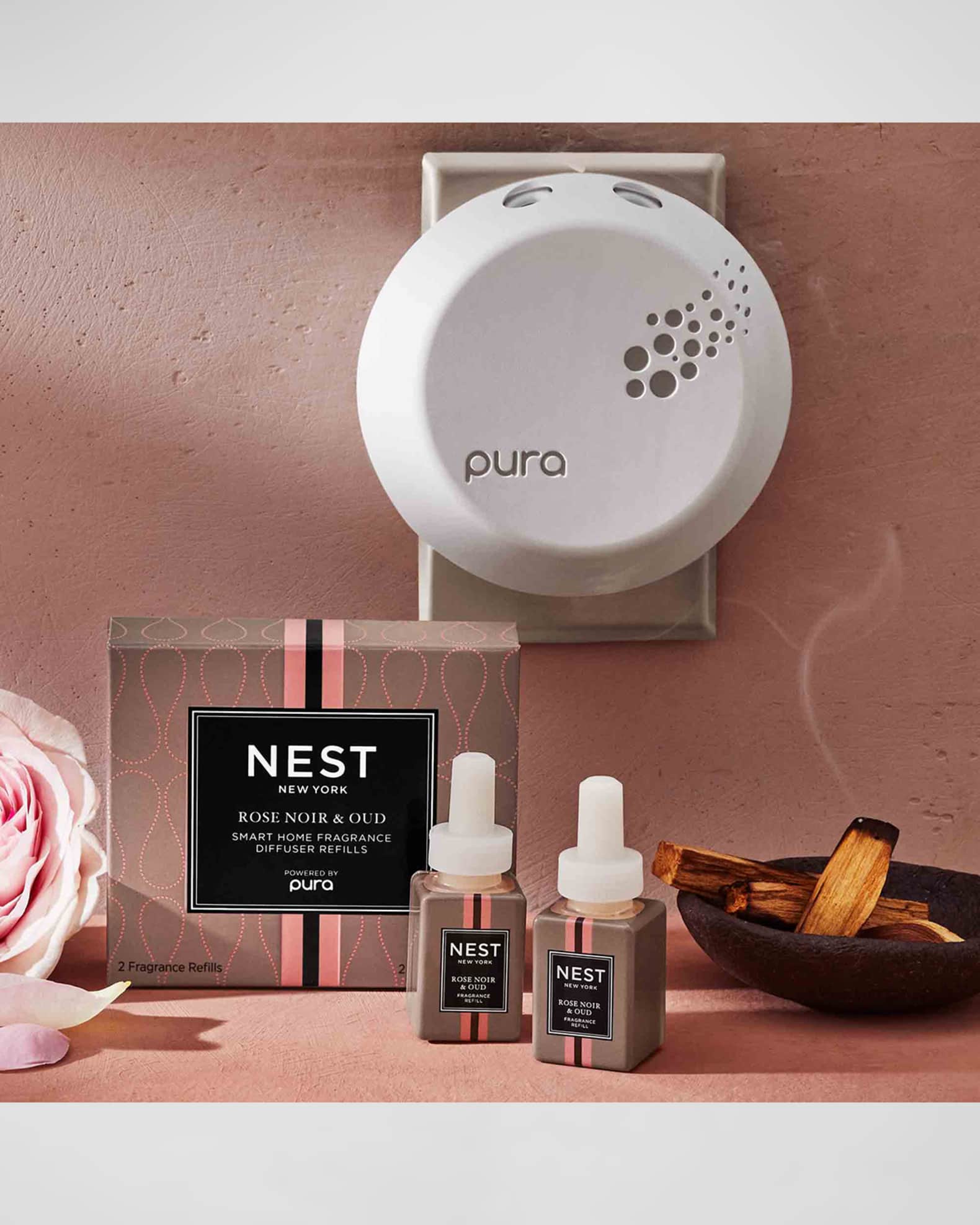 NEST New York Rose Noir & Oud Wall Diffuser Refill Duo Neiman Marcus
