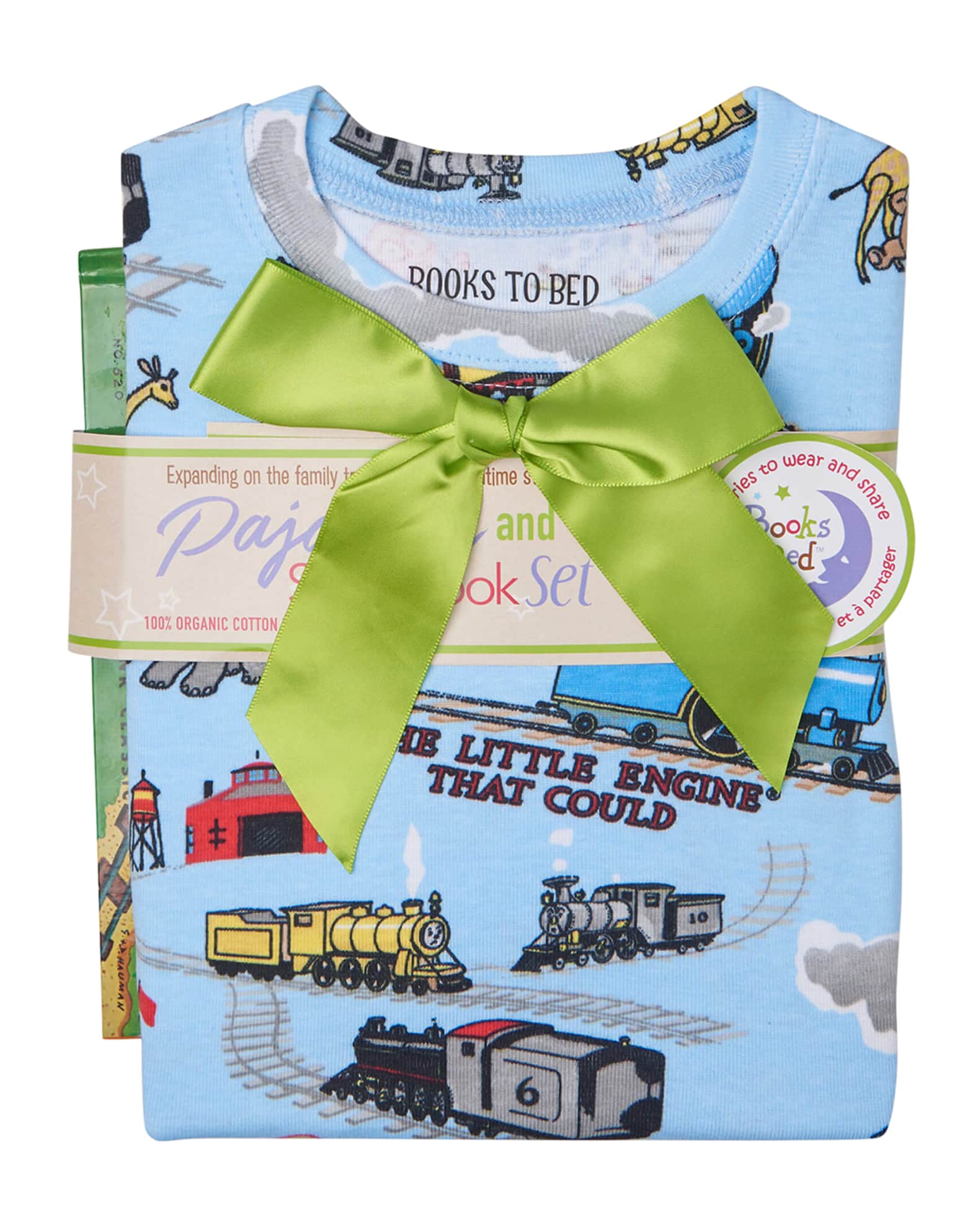 Kid's The Little Engine That Could Pajama Gift Set, Size 2-6 1