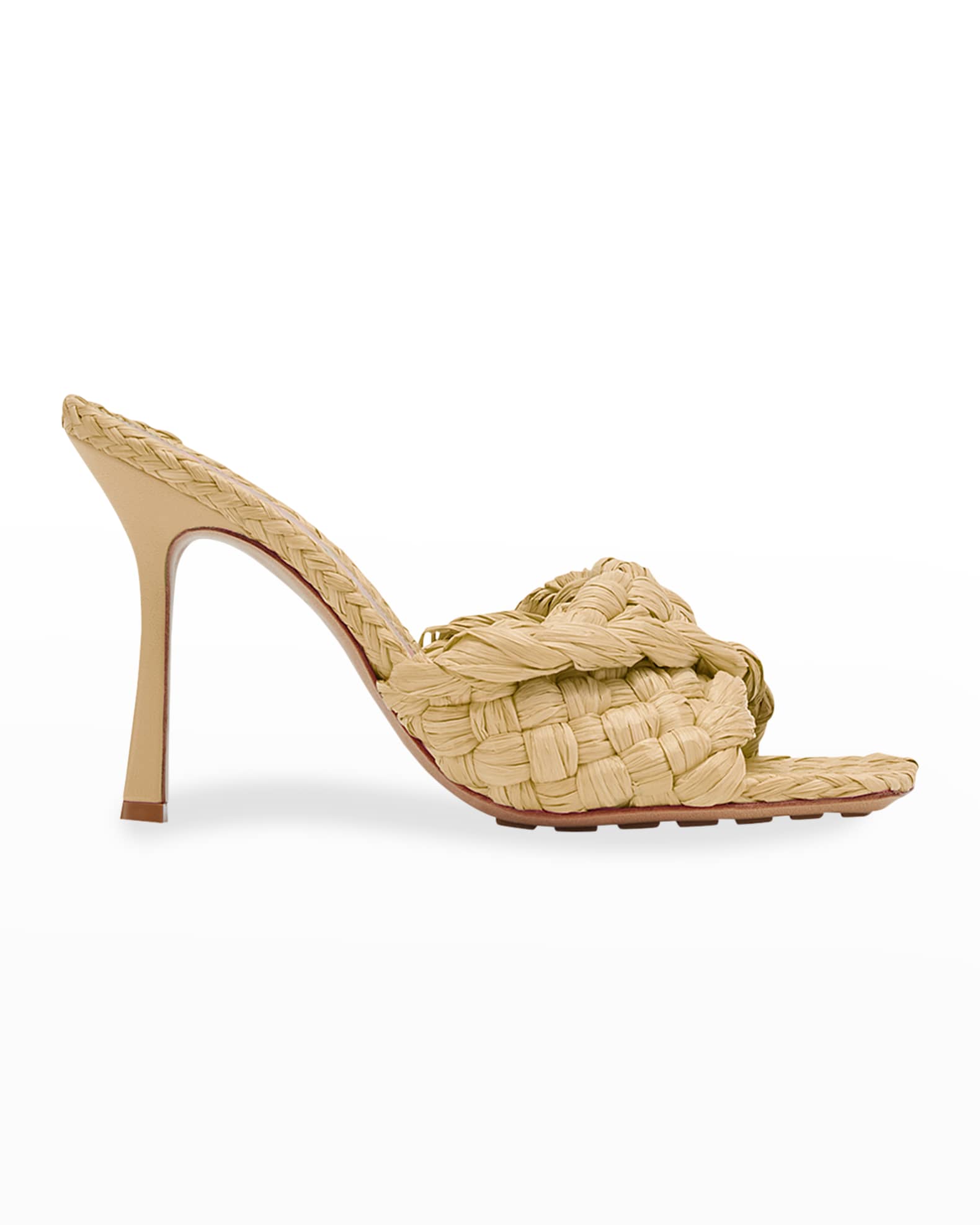 bottega veneta stretch mesh sandals