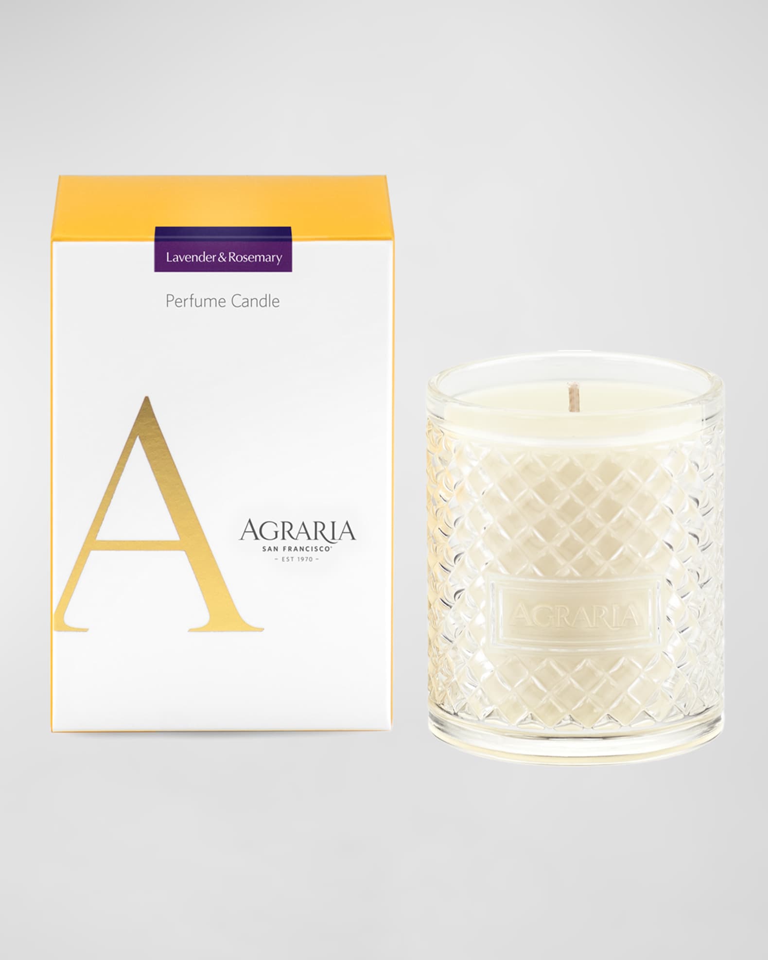 Lavender & Rosemary Perfume Candle, 7 oz. 0