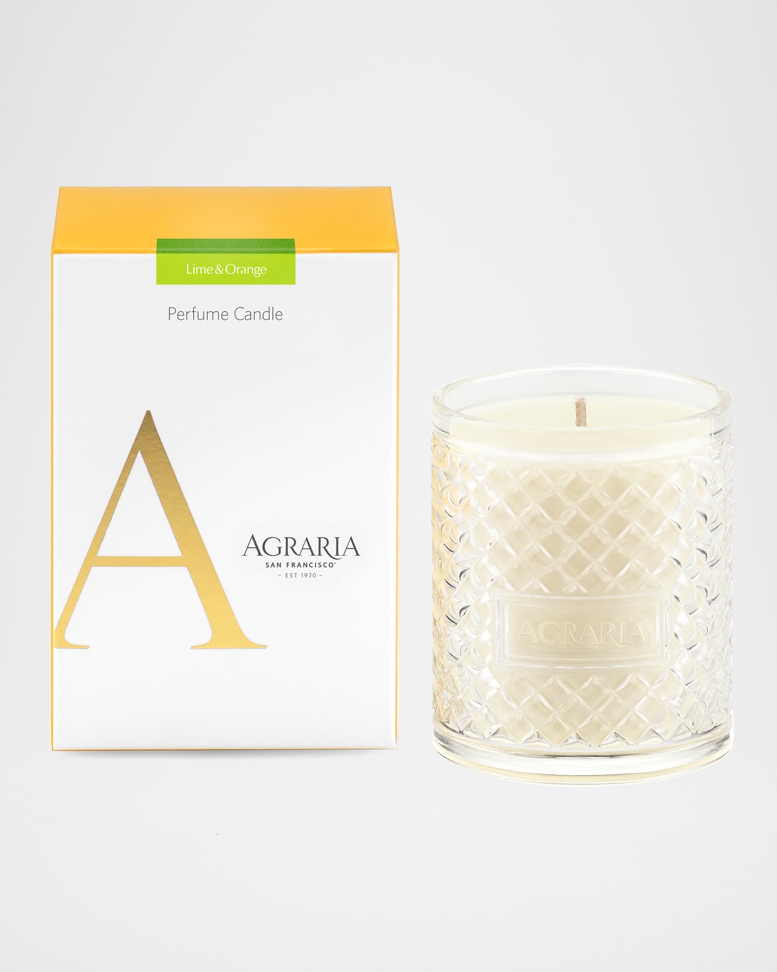 7 oz. Lime & Orange Perfume Candle 0