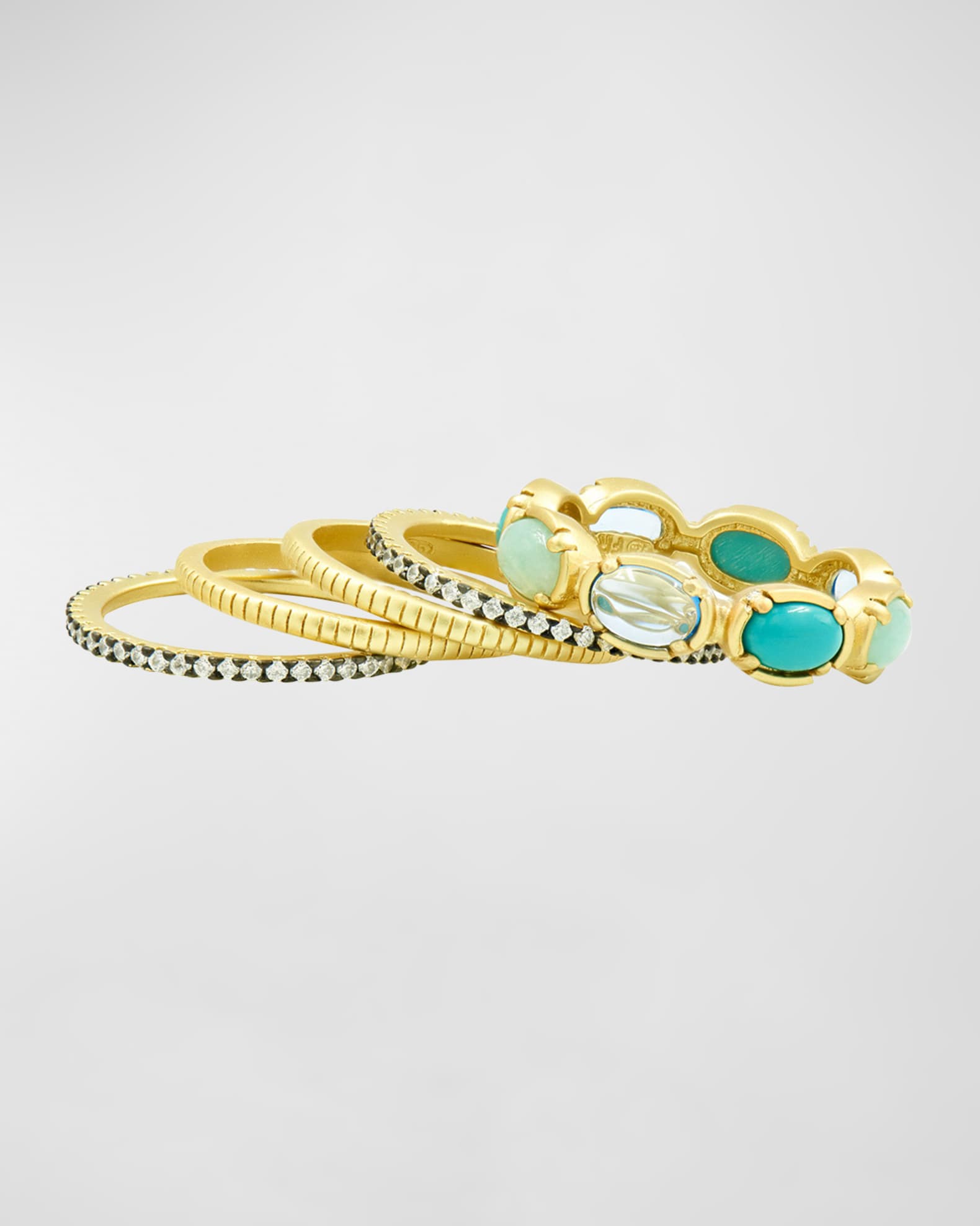 5 Multistone Stack Ring 5 Multistone Stack Ring