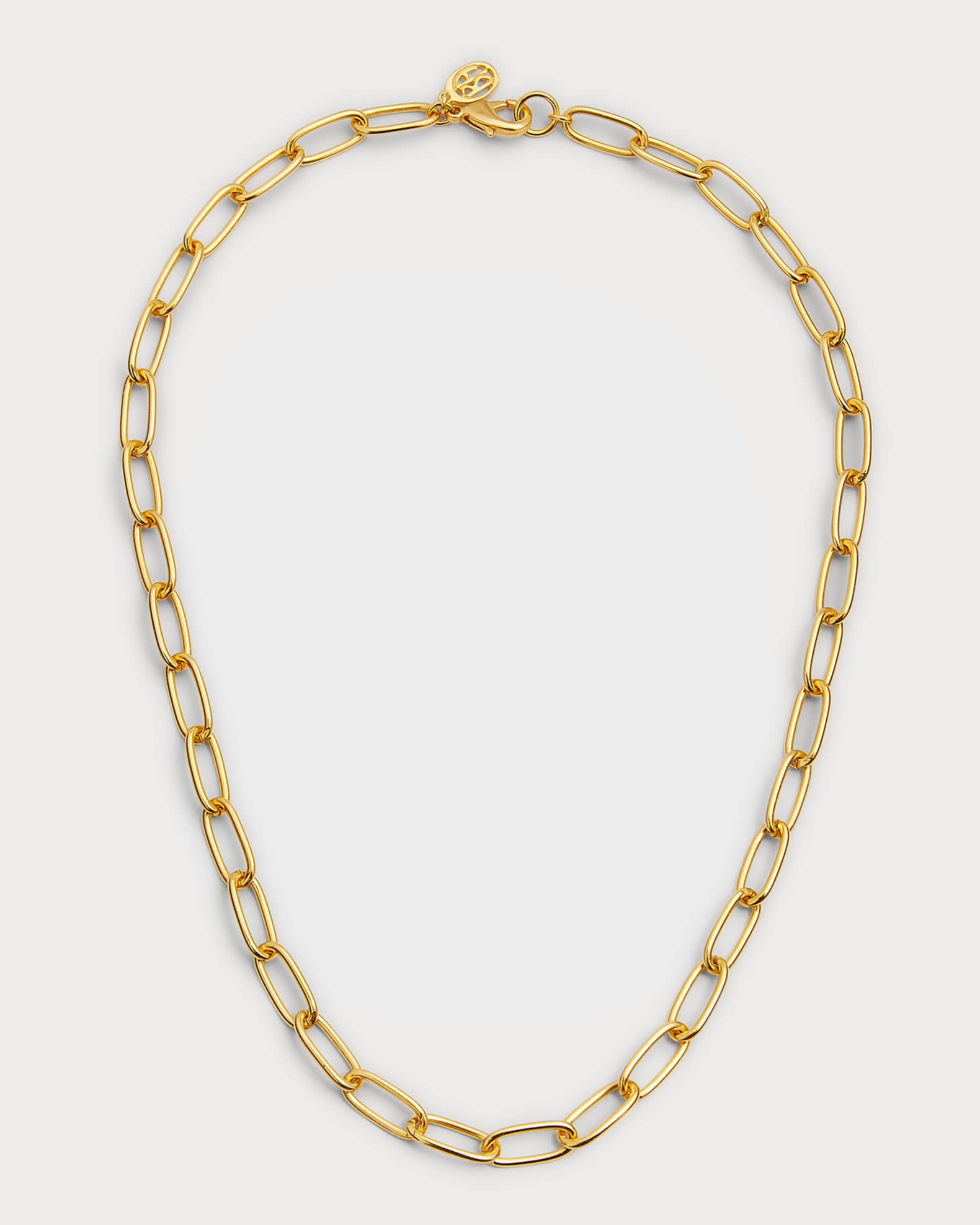 Ben-Amun Oval-Link Chain Necklace, 18