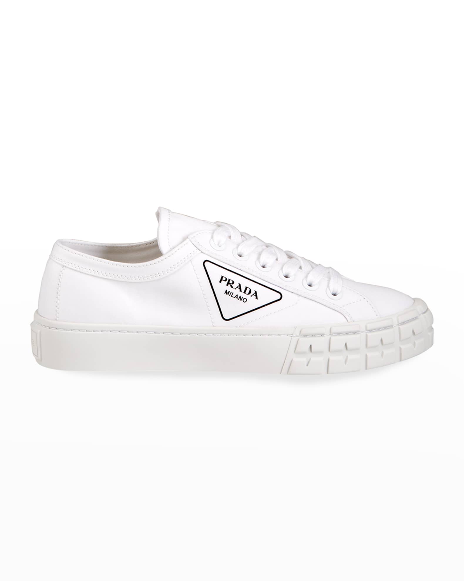 Prada canvas sneakers clearance