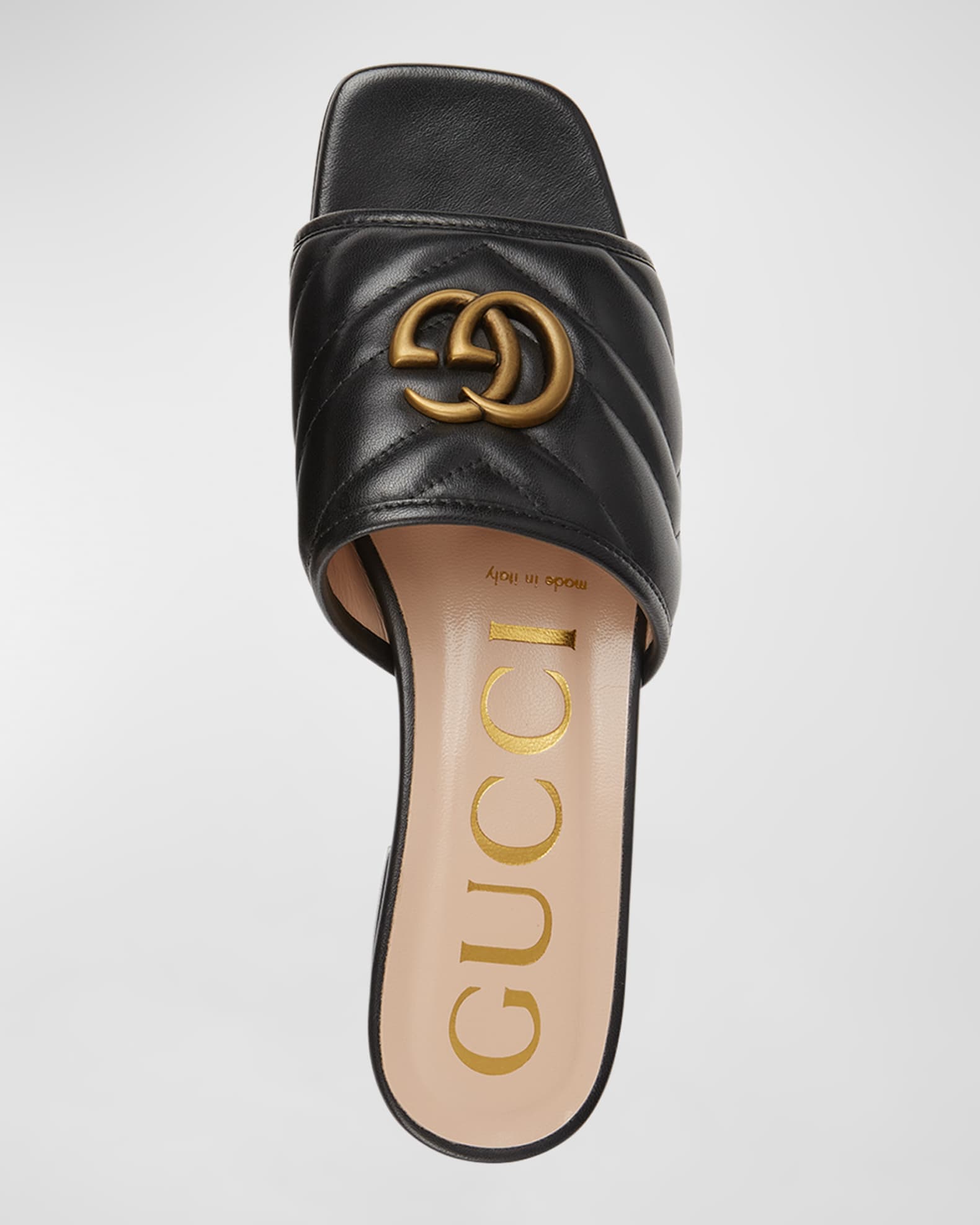 Gucci women's slides neiman marcus outlet