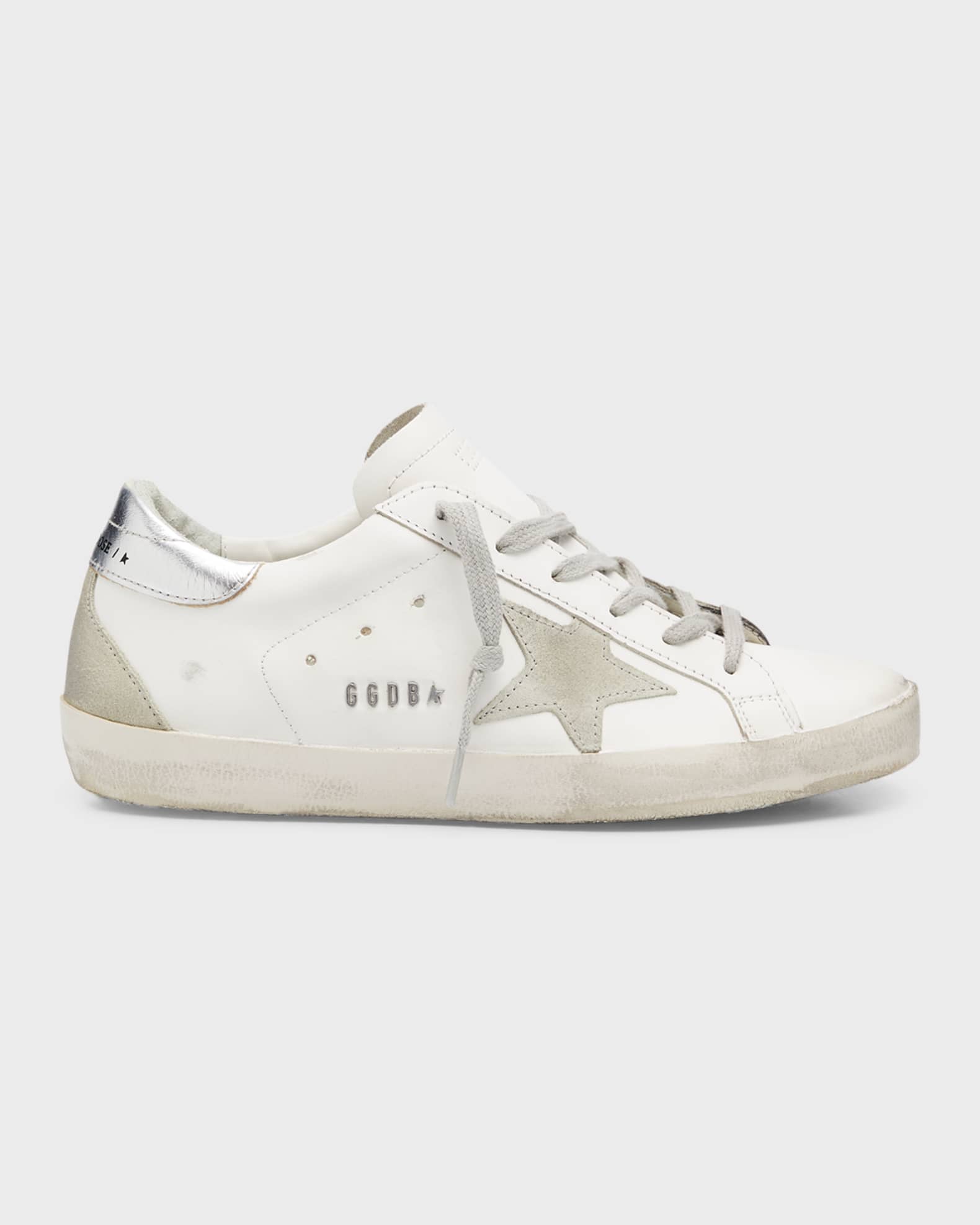 Superstar Mixed Leather Sneakers 0