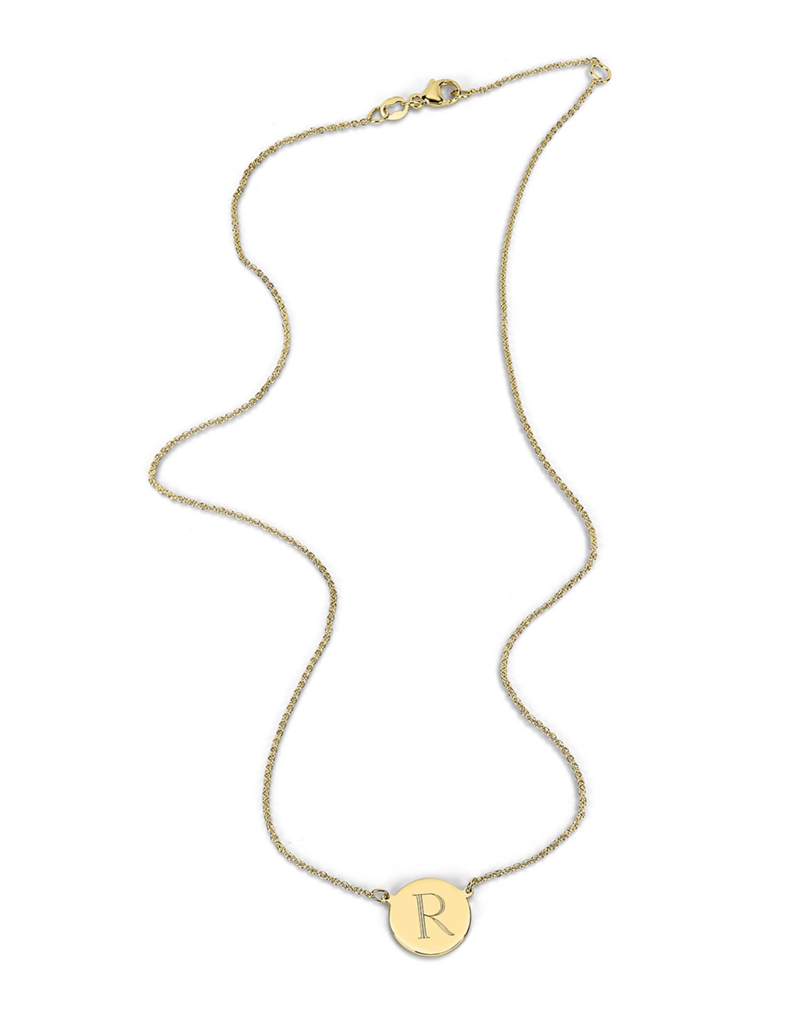Chloe initial necklace sale