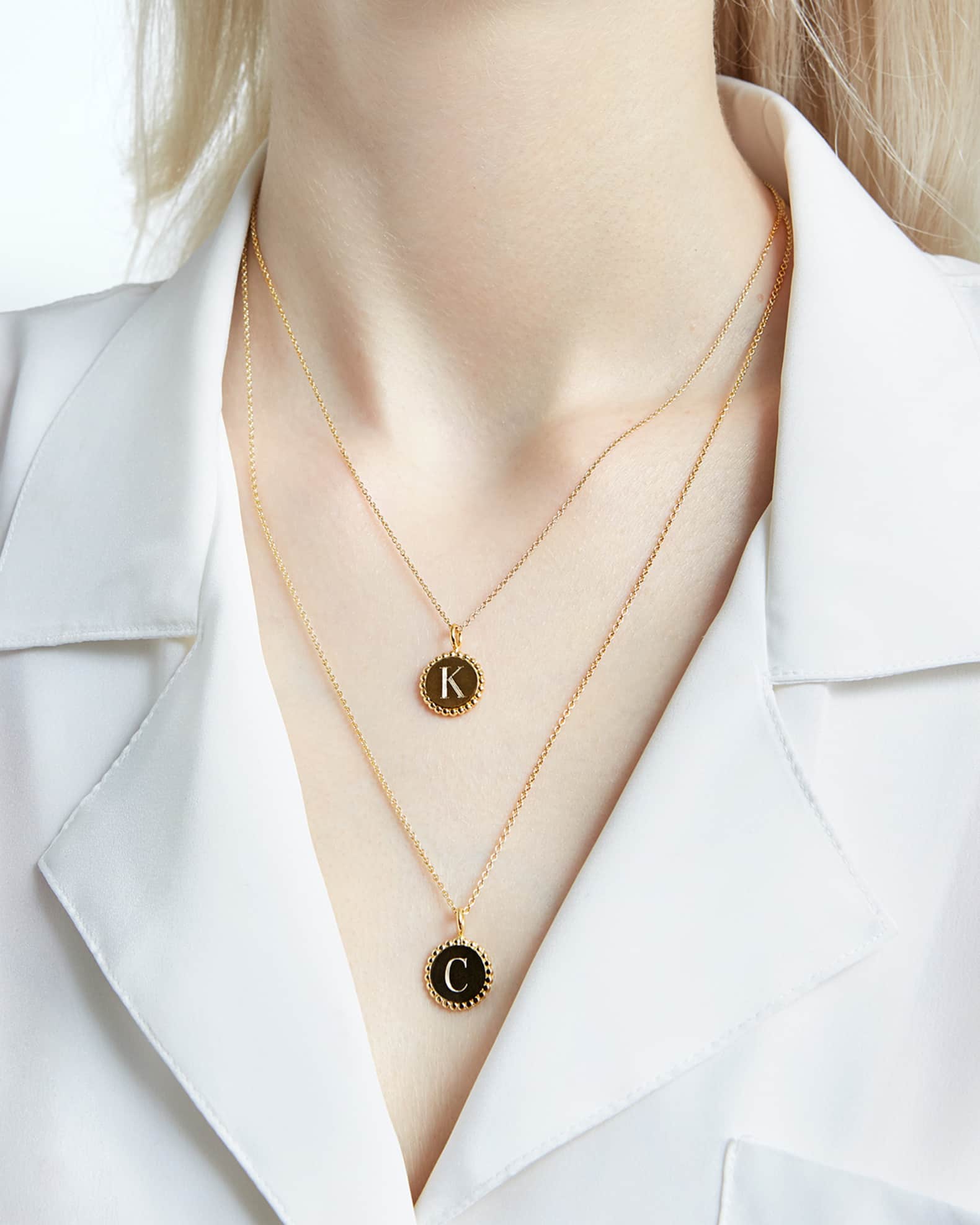 Neiman marcus initial necklace online