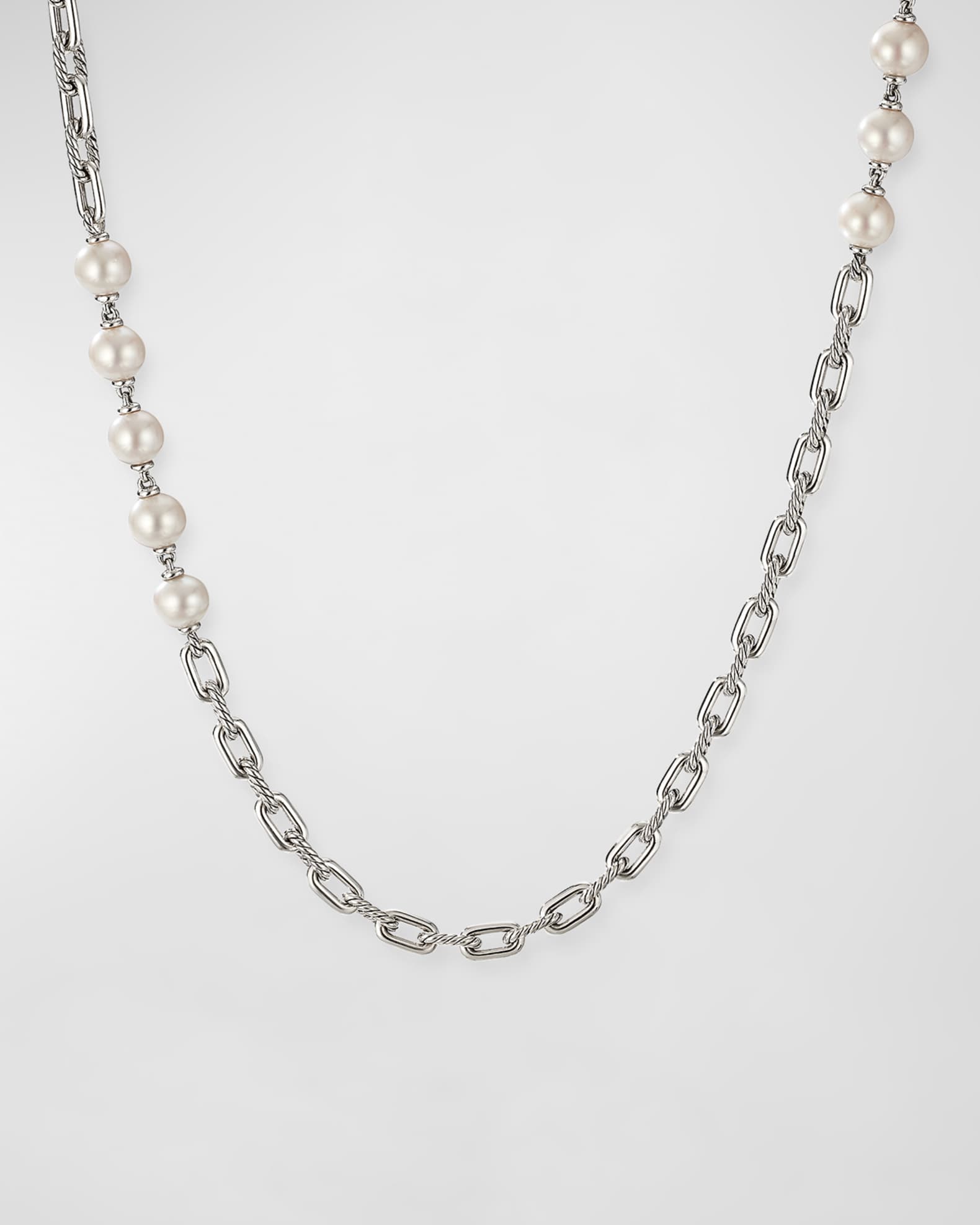 Madison Pearl Chain Long Necklace, 36"L 0