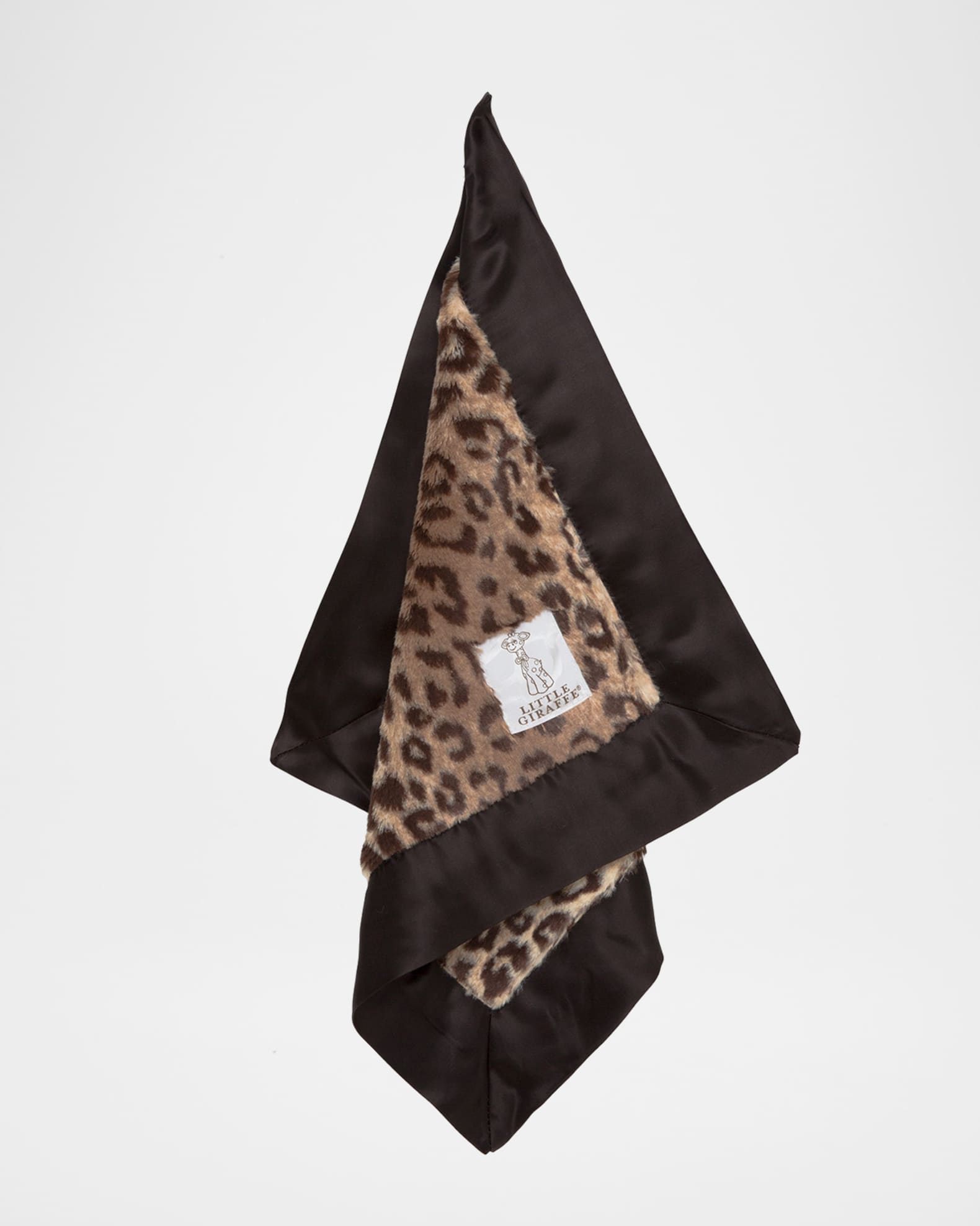 Little Giraffe Luxe Leopard Printed Plush Baby Blanket