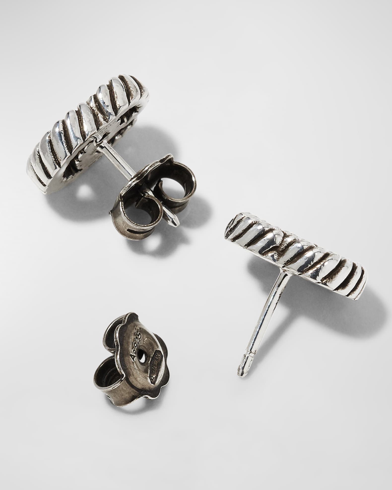 Gucci gg earrings silver best sale