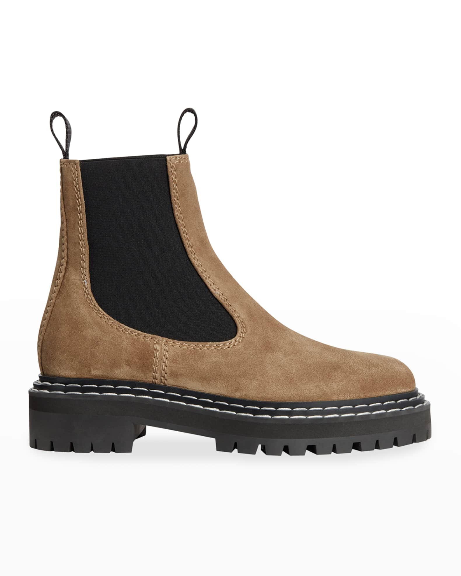 women's hi line chelsea lug sole booties